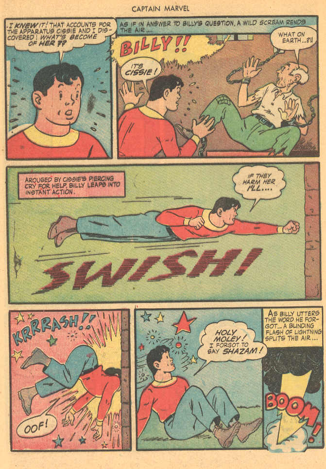 Read online Captain Marvel Adventures comic -  Issue #30 - 40