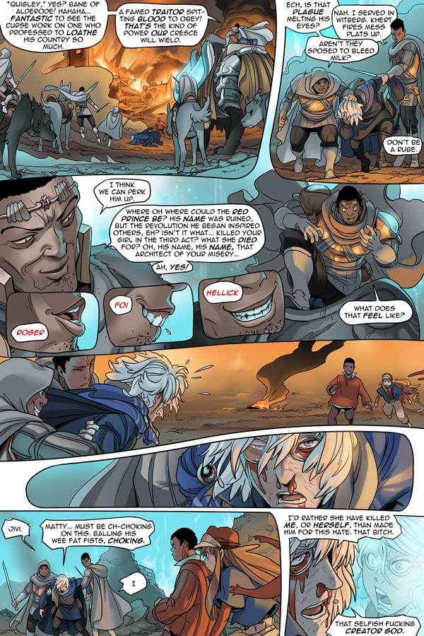 Read online Unsounded comic -  Issue #17 - 139