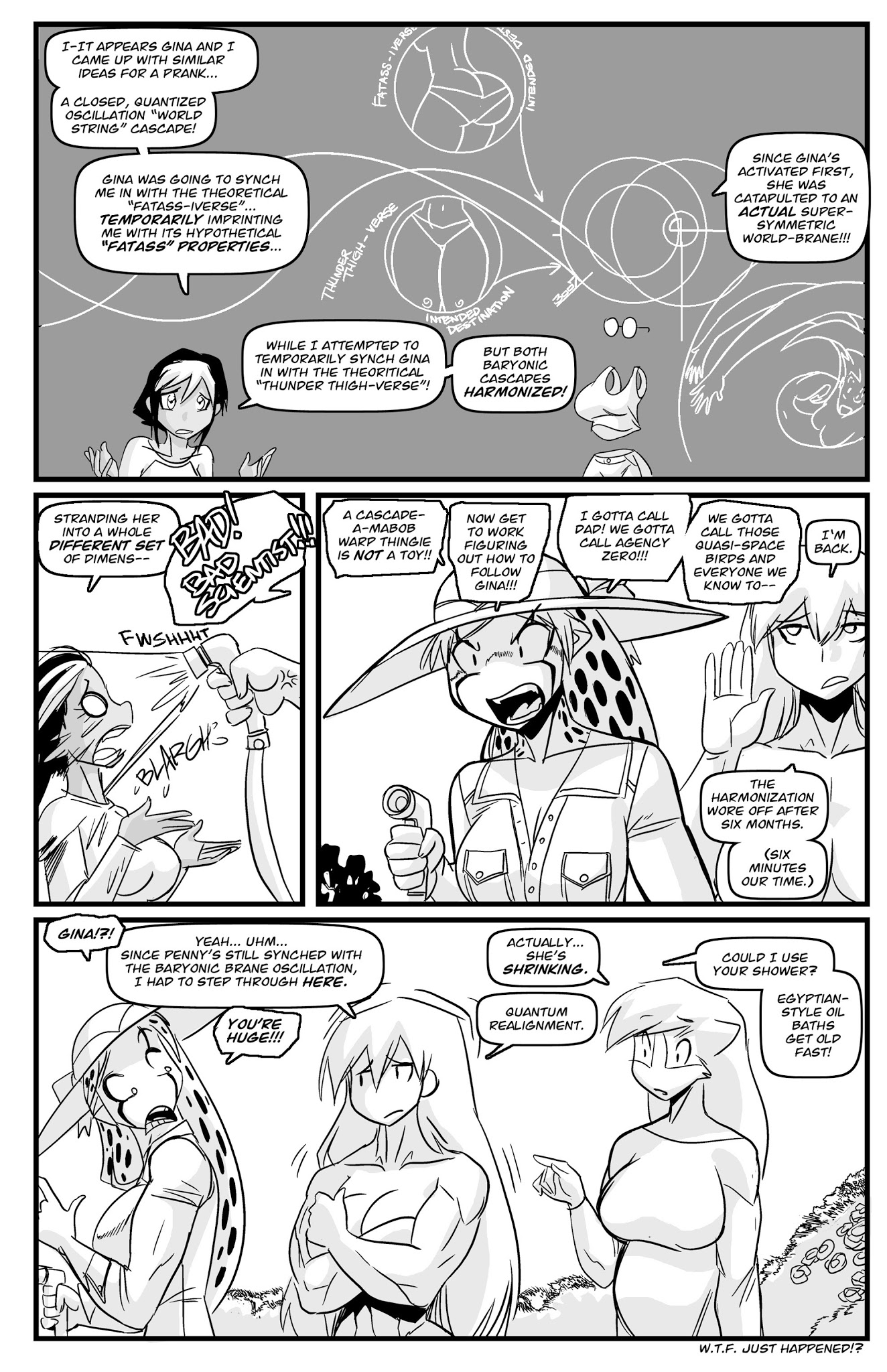 Read online Gold Digger: Gina vs. Penny comic -  Issue # Full - 25