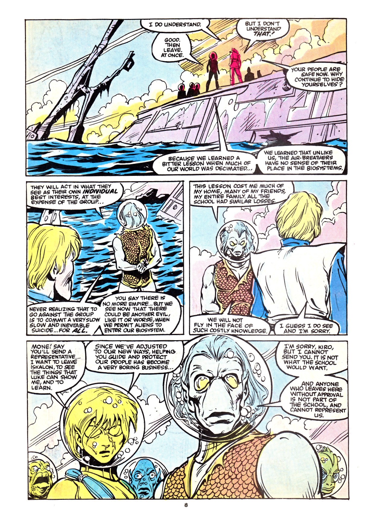 Read online Return of the Jedi comic -  Issue #49 - 8