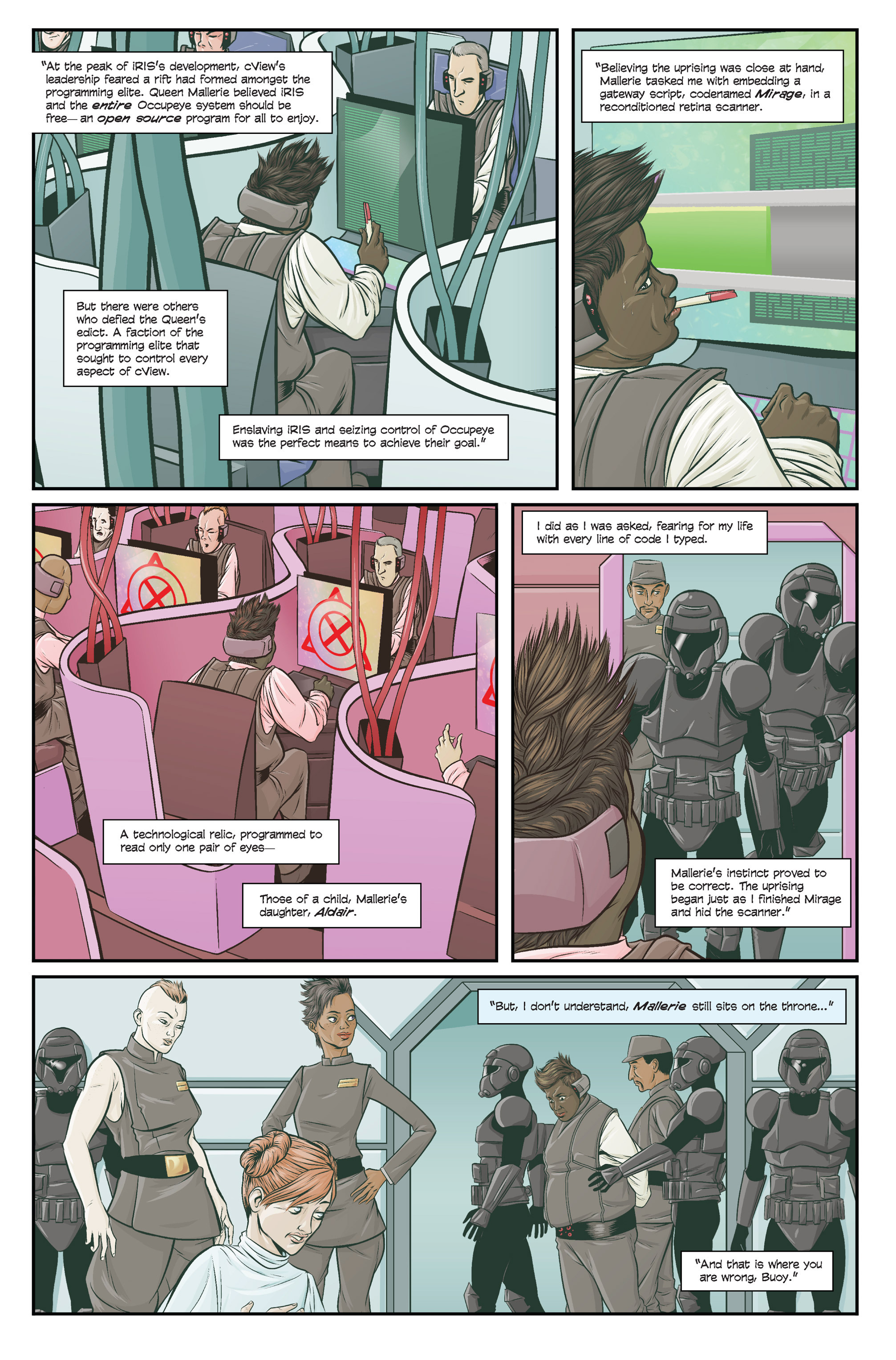 Read online Skinned comic -  Issue #5 - 4
