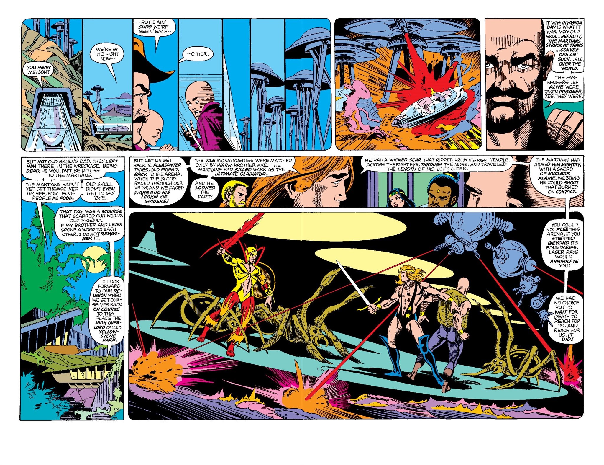 Read online Killraven Epic Collection: Warrior of the Worlds comic -  Issue # TPB (Part 4) - 73