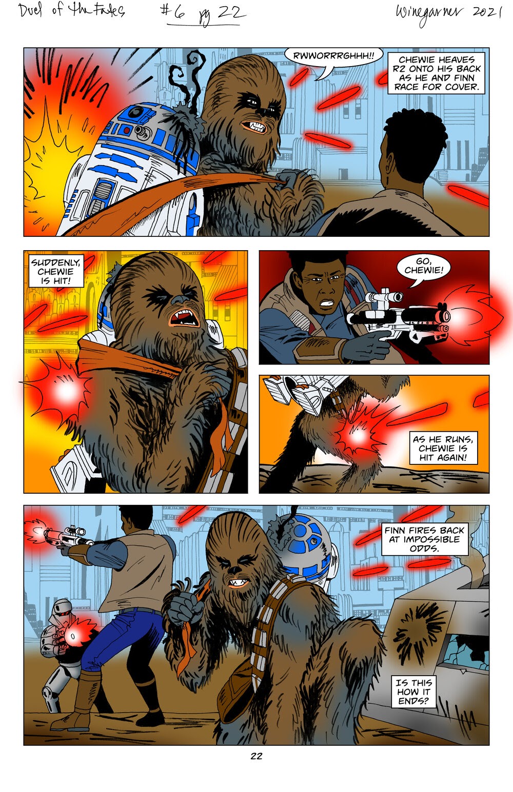 Read online Star Wars: Duel of the Fates comic -  Issue #6 - 21