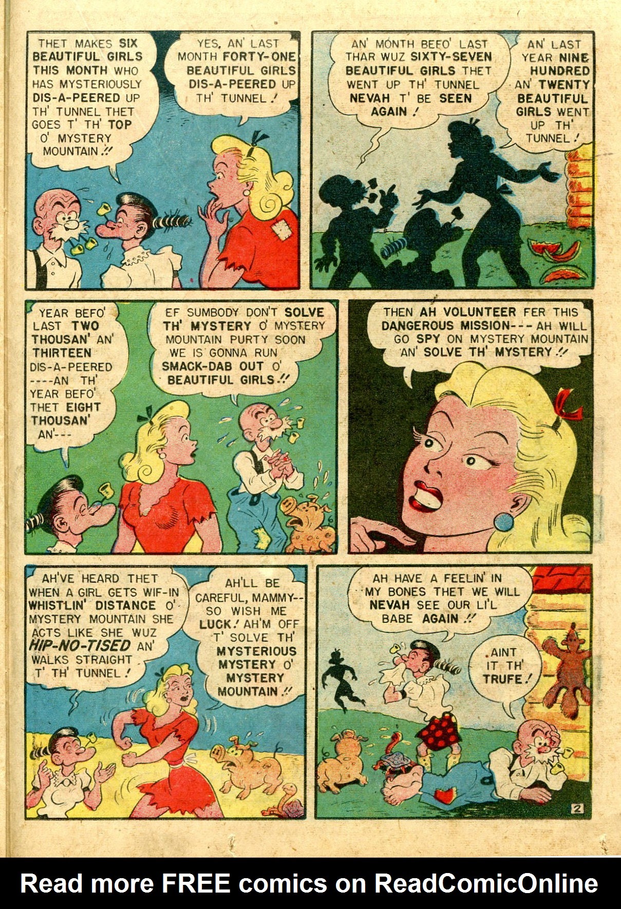 Read online Babe (1948) comic -  Issue #8 - 35