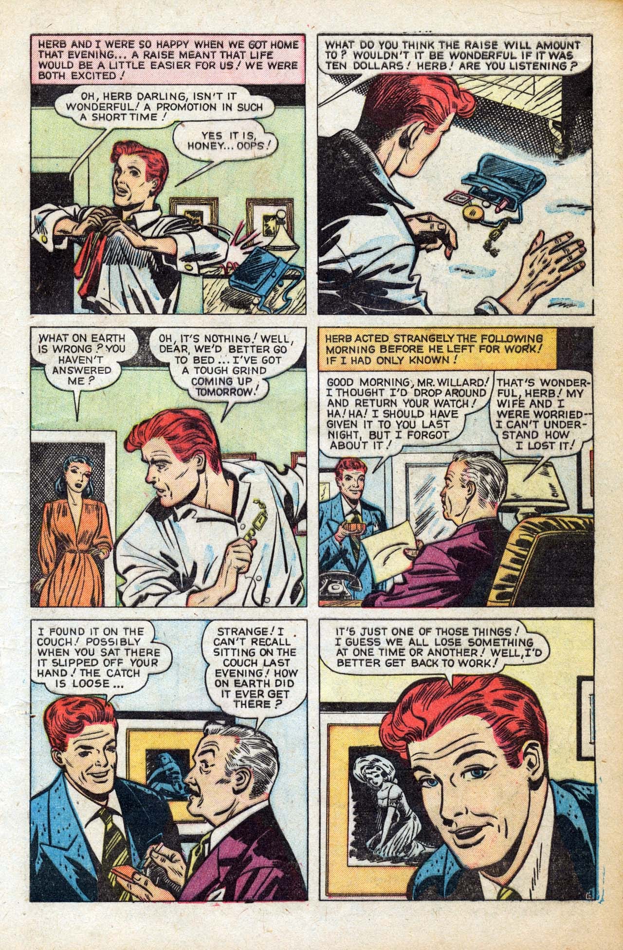 Read online Love Romances comic -  Issue #8 - 13