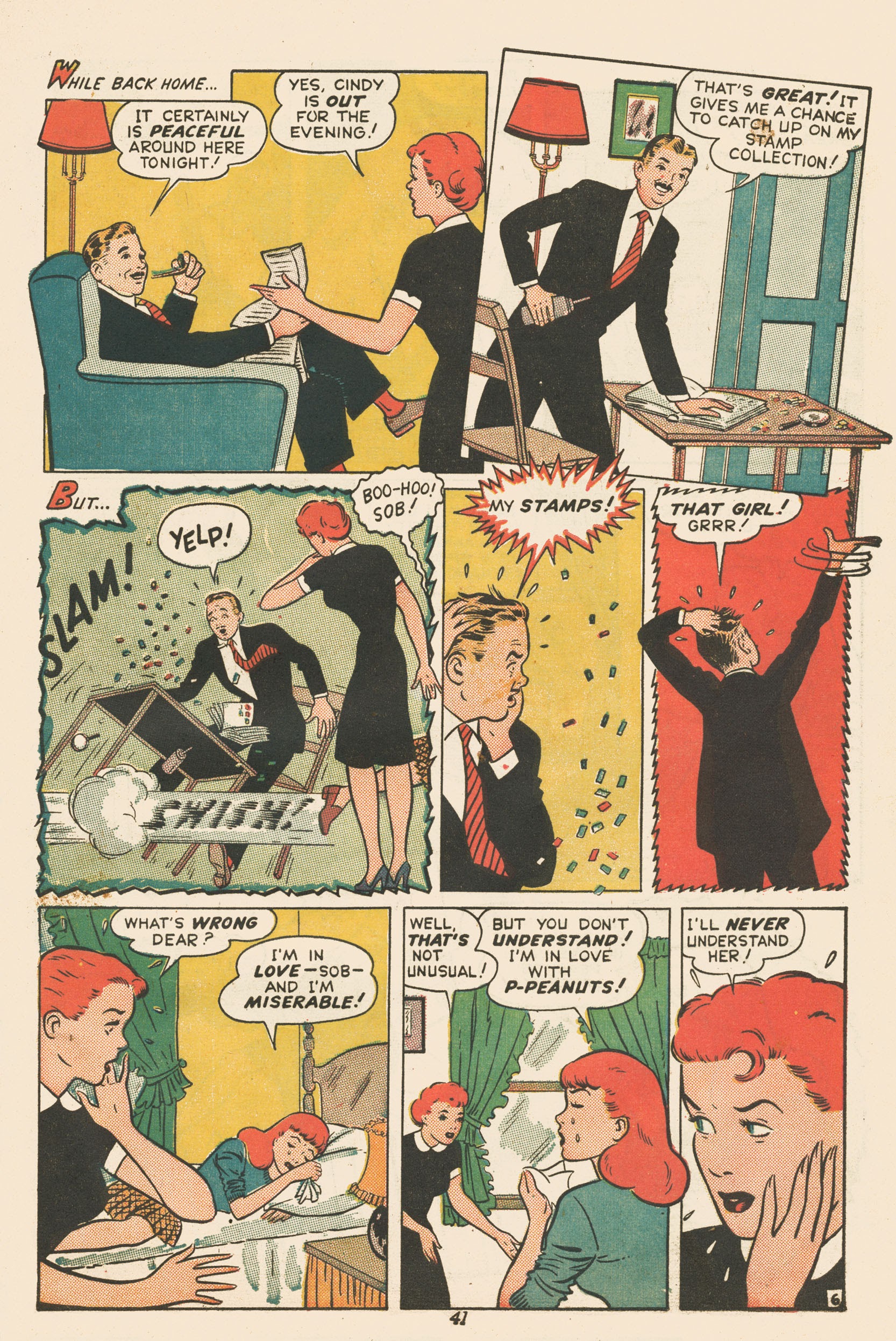 Read online Junior Miss (1947) comic -  Issue #29 - 37