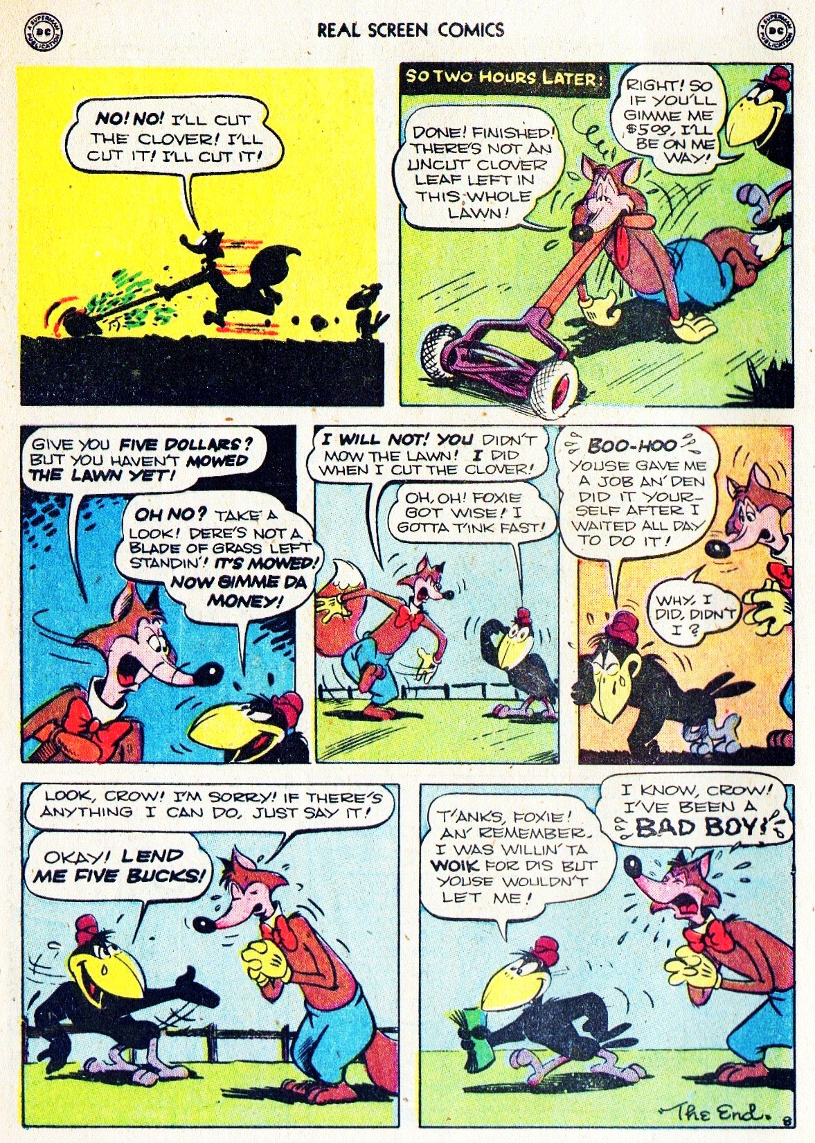 Read online Real Screen Comics comic -  Issue #25 - 10