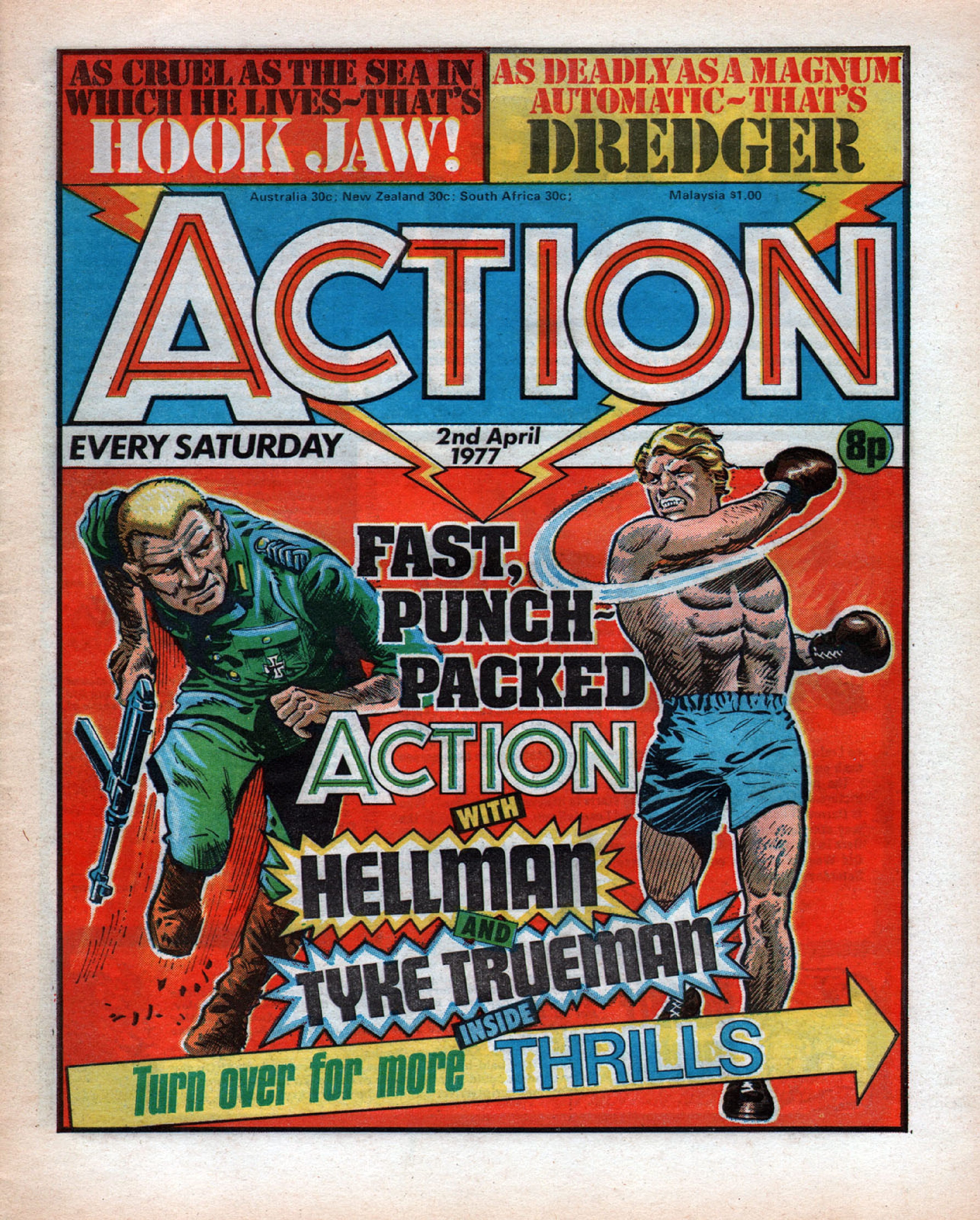 Read online Action (1976) comic -  Issue #55 - 1