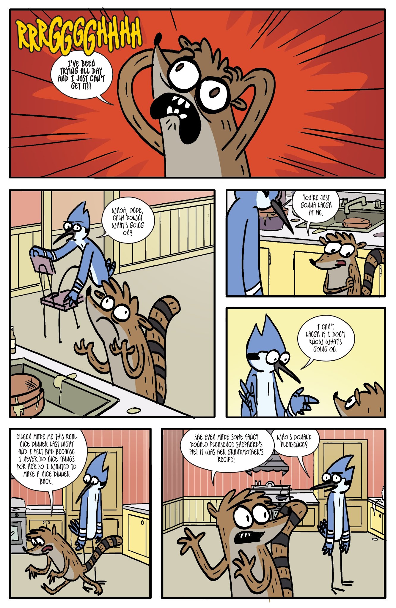 Read online Regular Show: Parks and Wreck comic -  Issue # TPB - 86