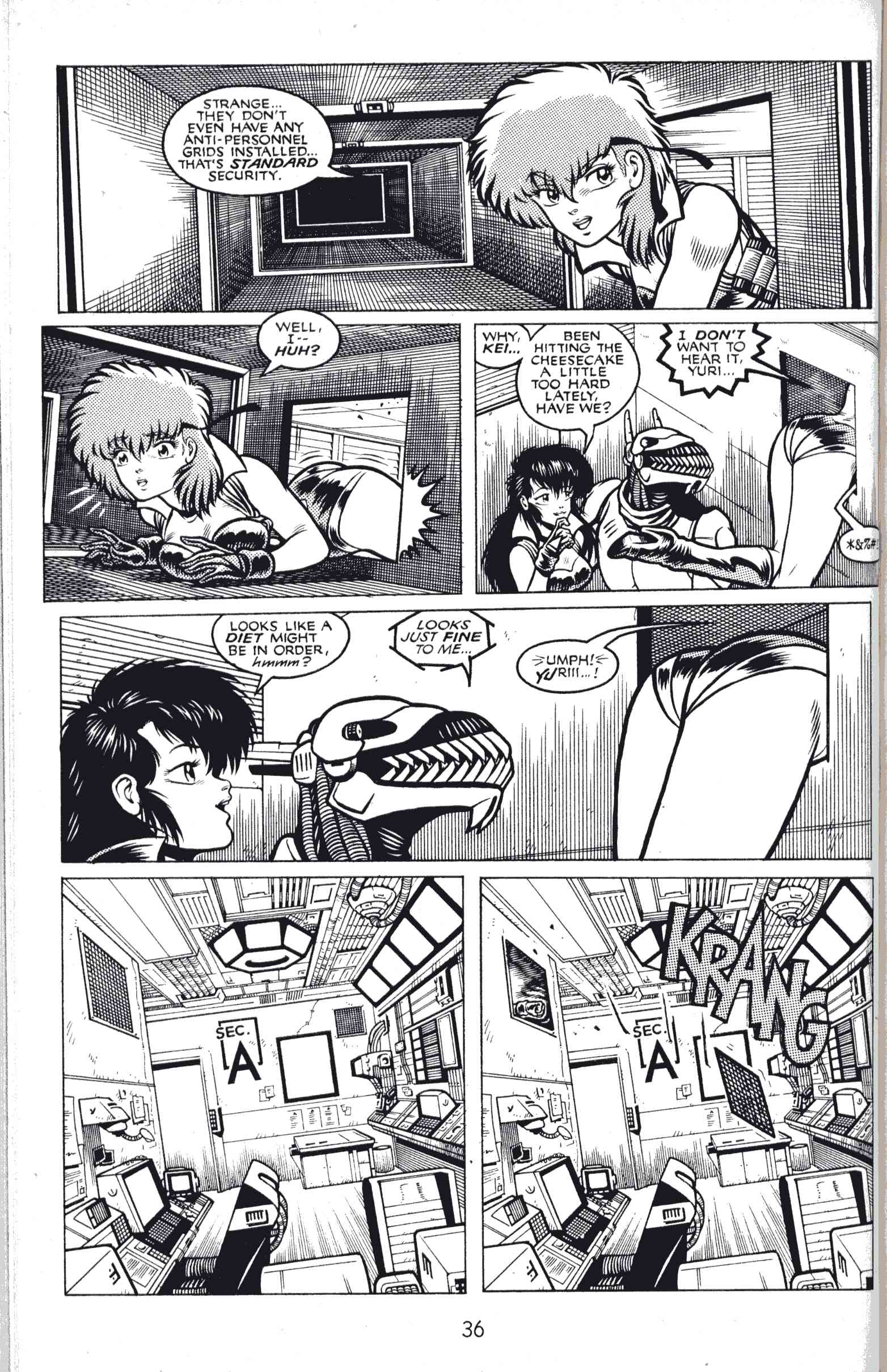 Read online Dirty Pair comic -  Issue #2 - 9