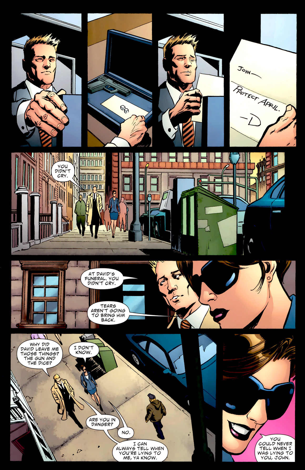 Read online The Web comic -  Issue #1 - 8