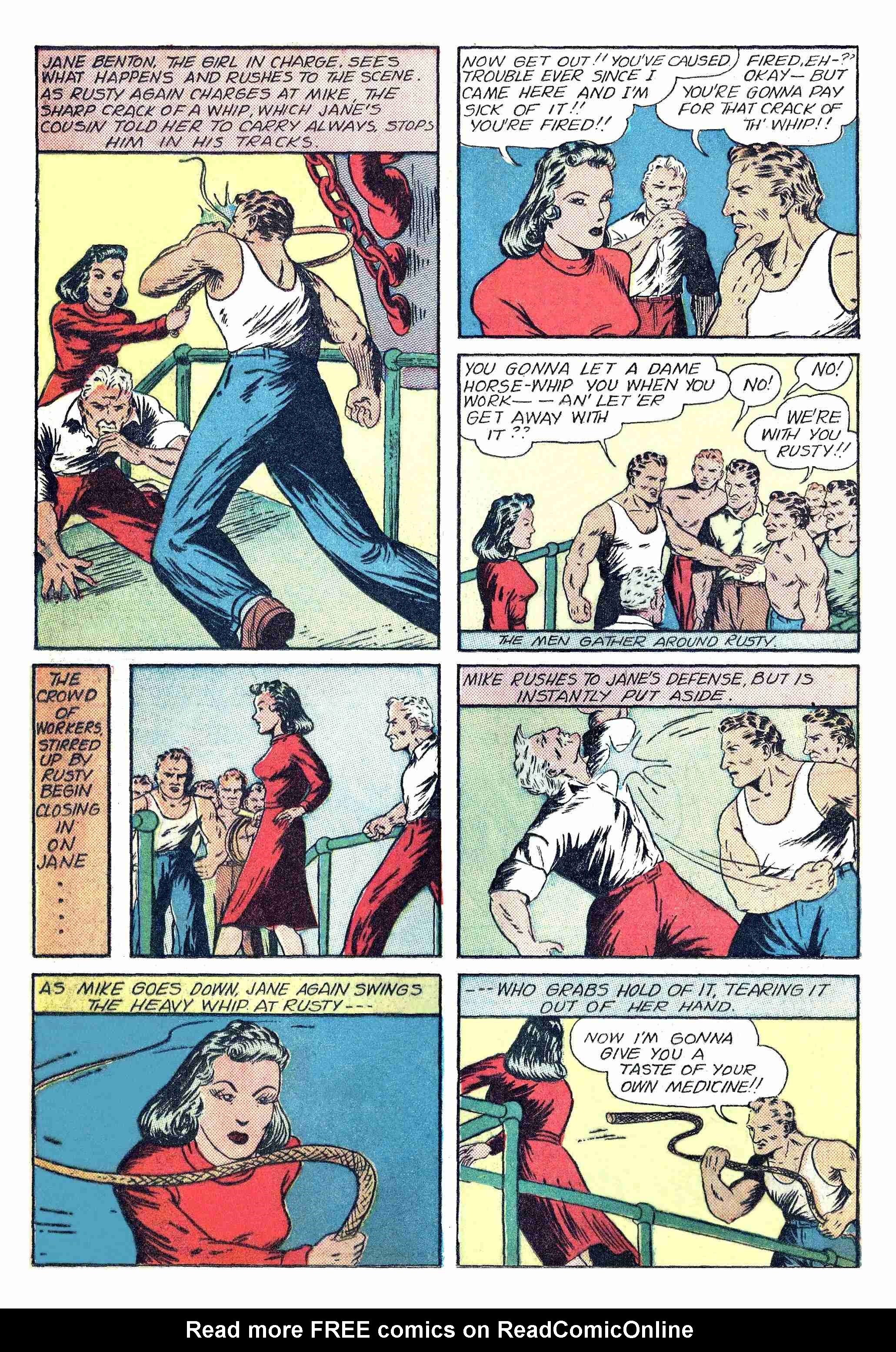 Read online Amazing Mystery Funnies comic -  Issue #16 - 4