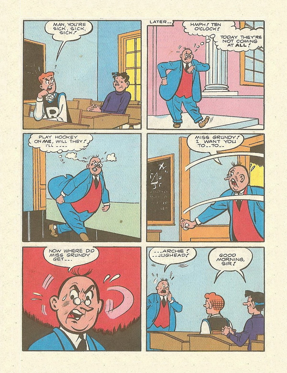 Read online Archie's Double Digest Magazine comic -  Issue #72 - 190