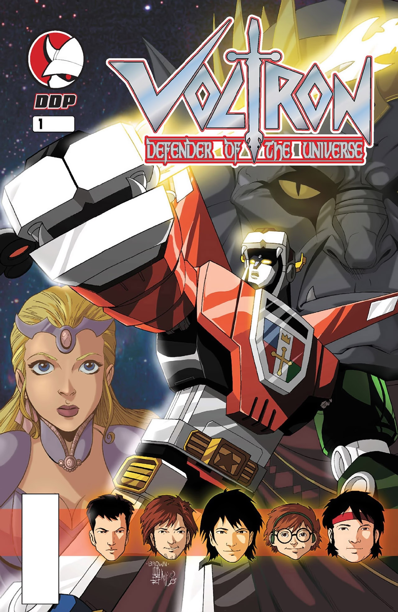 Read online Voltron: Defender of the Universe (Existed) comic -  Issue #1 - 1