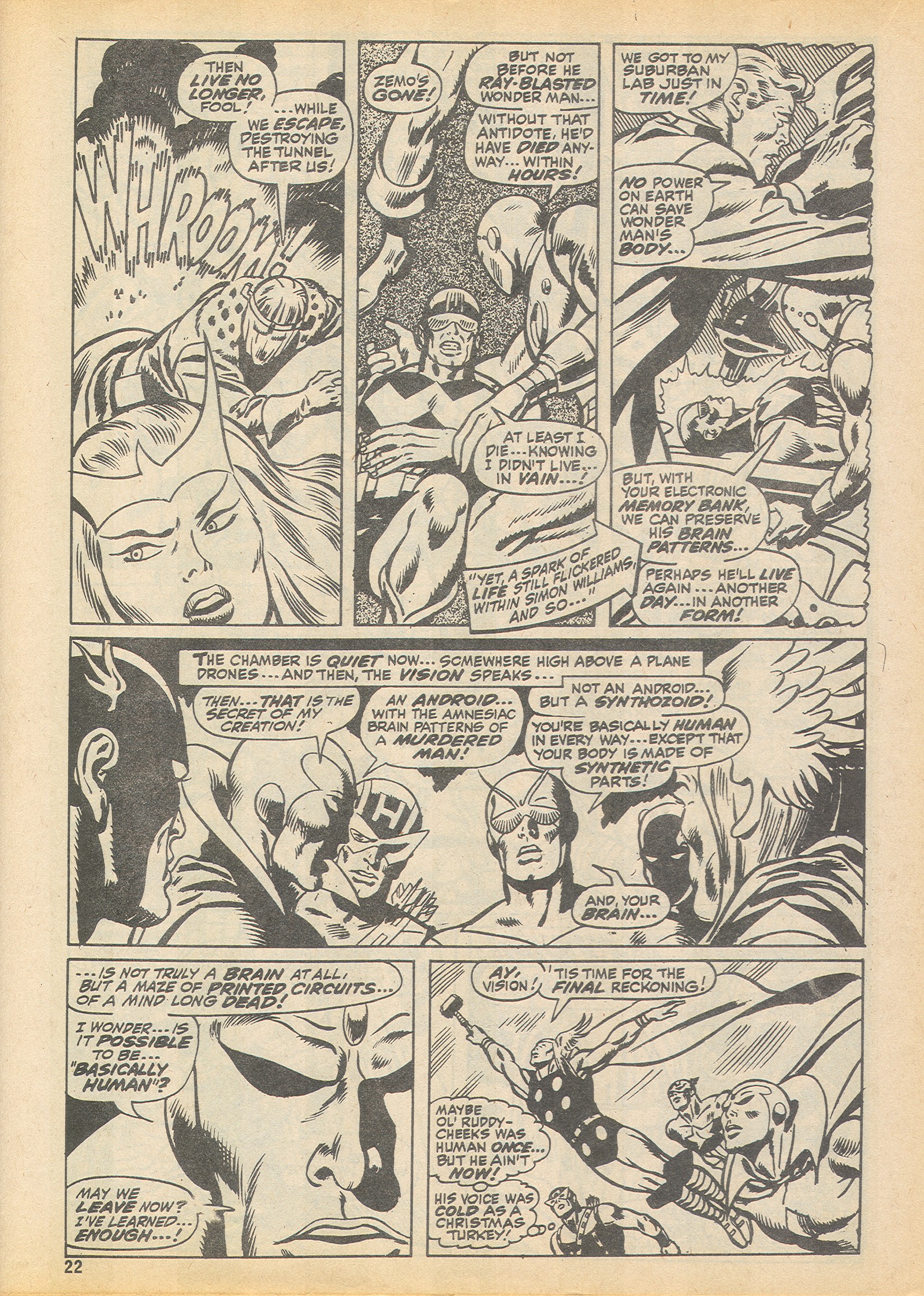 Read online The Avengers (1973) comic -  Issue #85 - 22