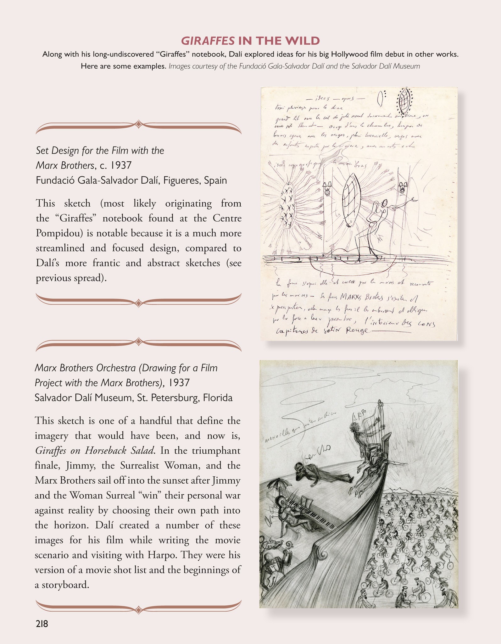 Read online Giraffes on Horseback Salad: Salvador Dali, the Marx Brothers, and the Strangest Movie Never Made comic -  Issue # TPB (Part 2) - 101