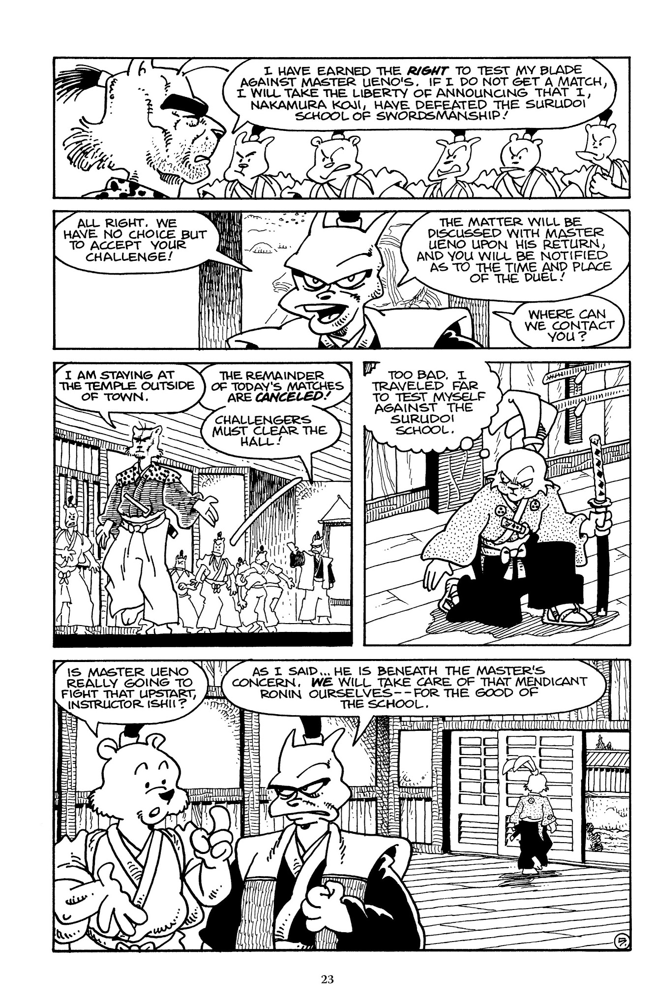Read online The Usagi Yojimbo Saga comic -  Issue # TPB 2 - 23