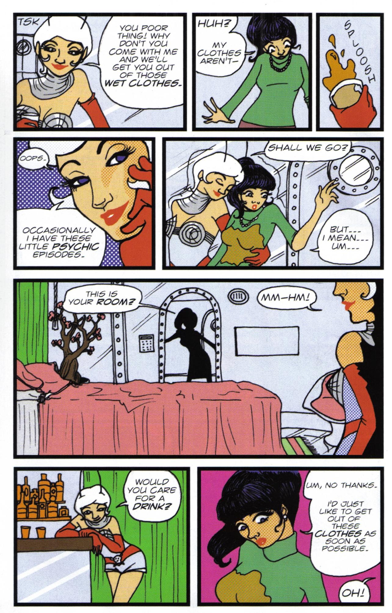 Read online I Was Kidnapped By Lesbian Pirates From Outer Space comic -  Issue #1 - 8