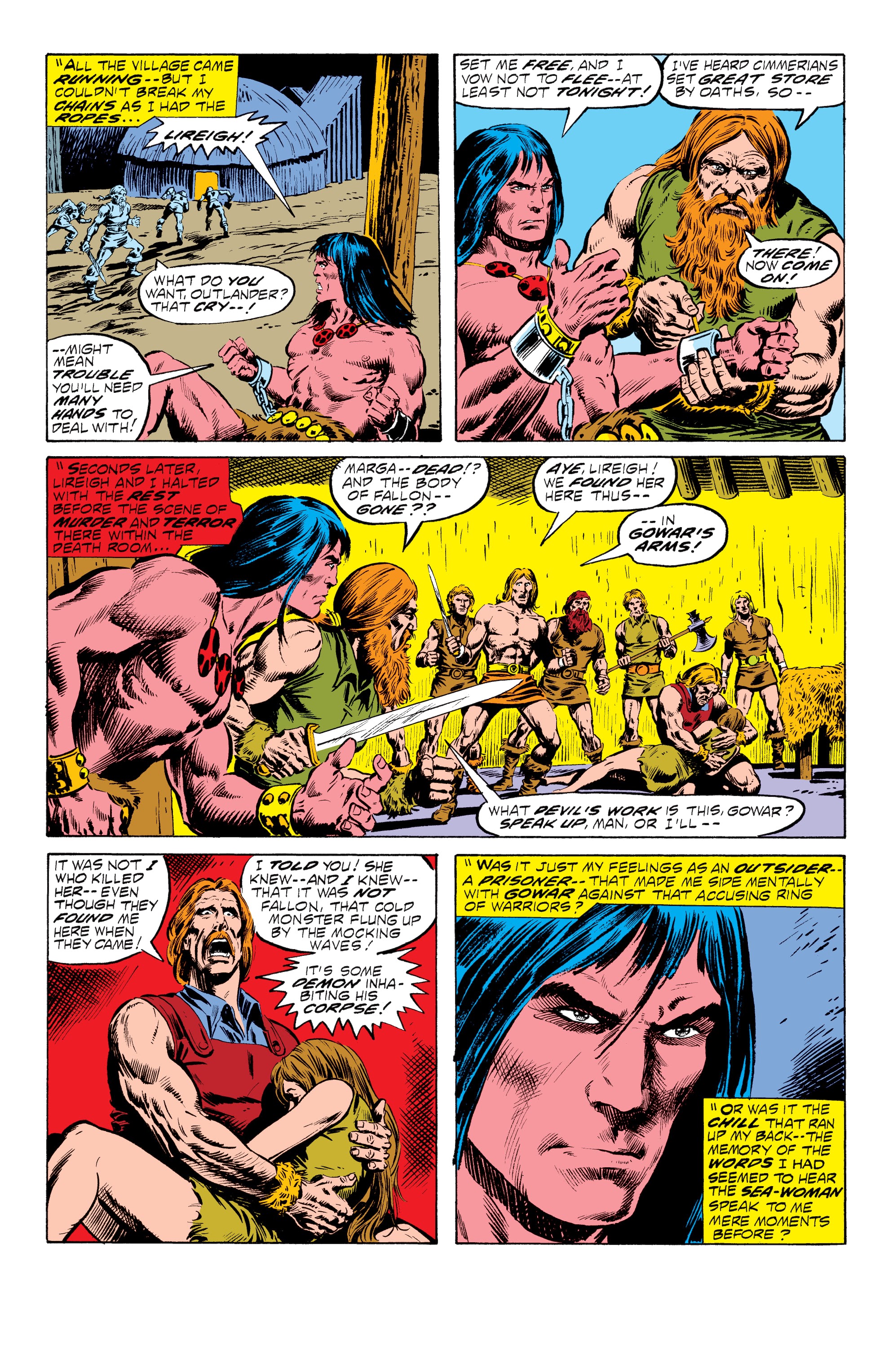 Read online Conan the Barbarian Epic Collection: The Original Marvel Years - Of Once and Future Kings comic -  Issue # TPB (Part 2) - 84
