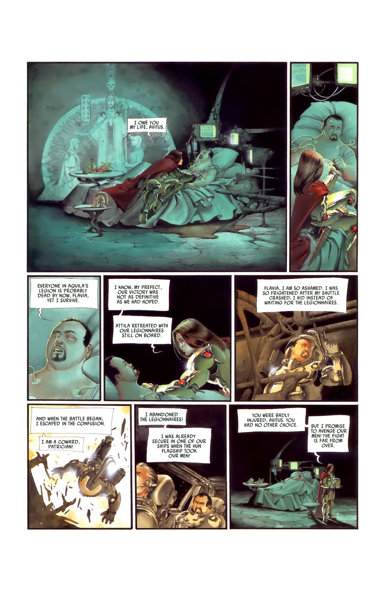 Read online Scourge Of The Gods: The Fall comic -  Issue #1 - 32