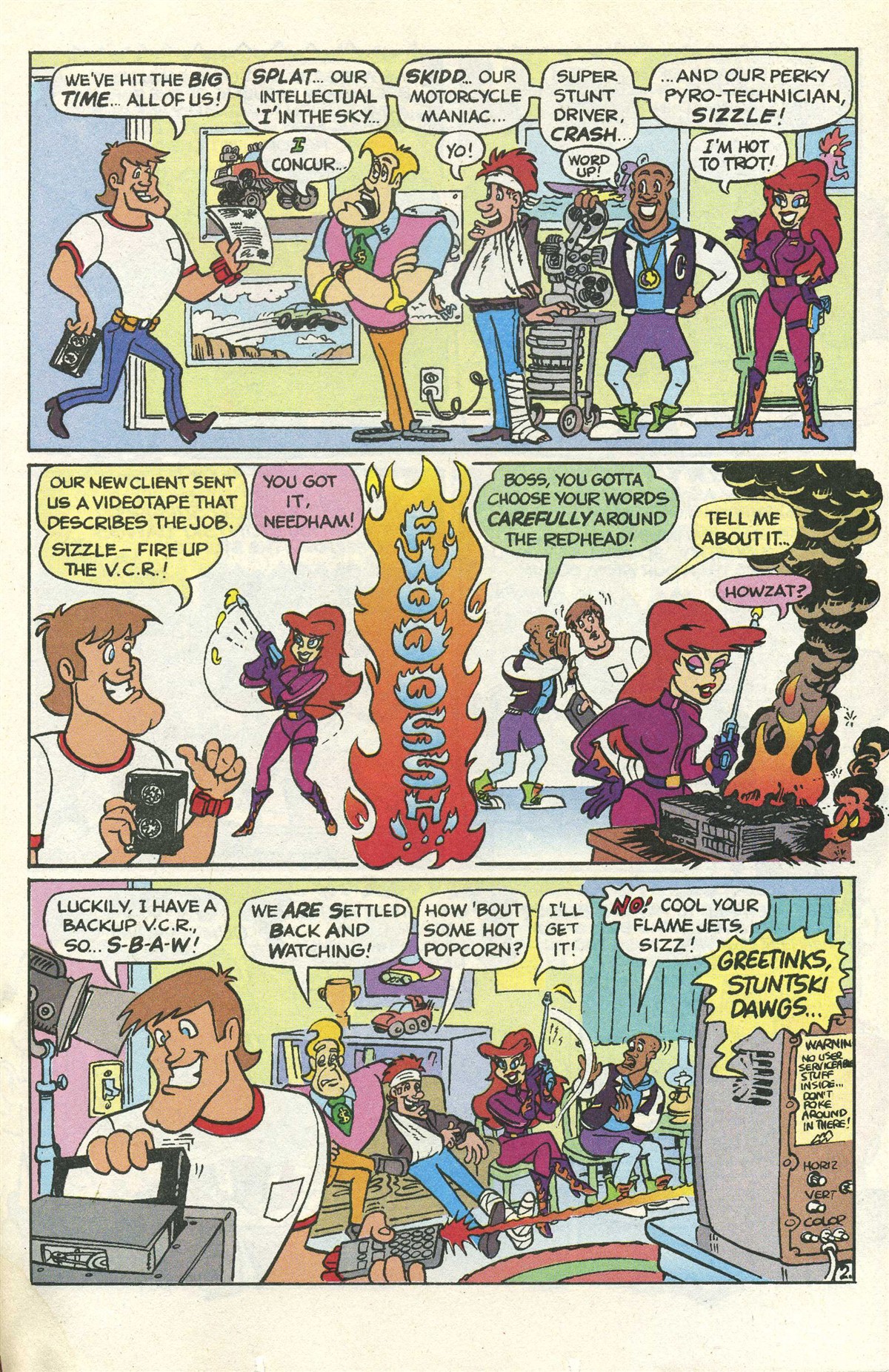 Read online Stunt Dawgs comic -  Issue # Full - 5