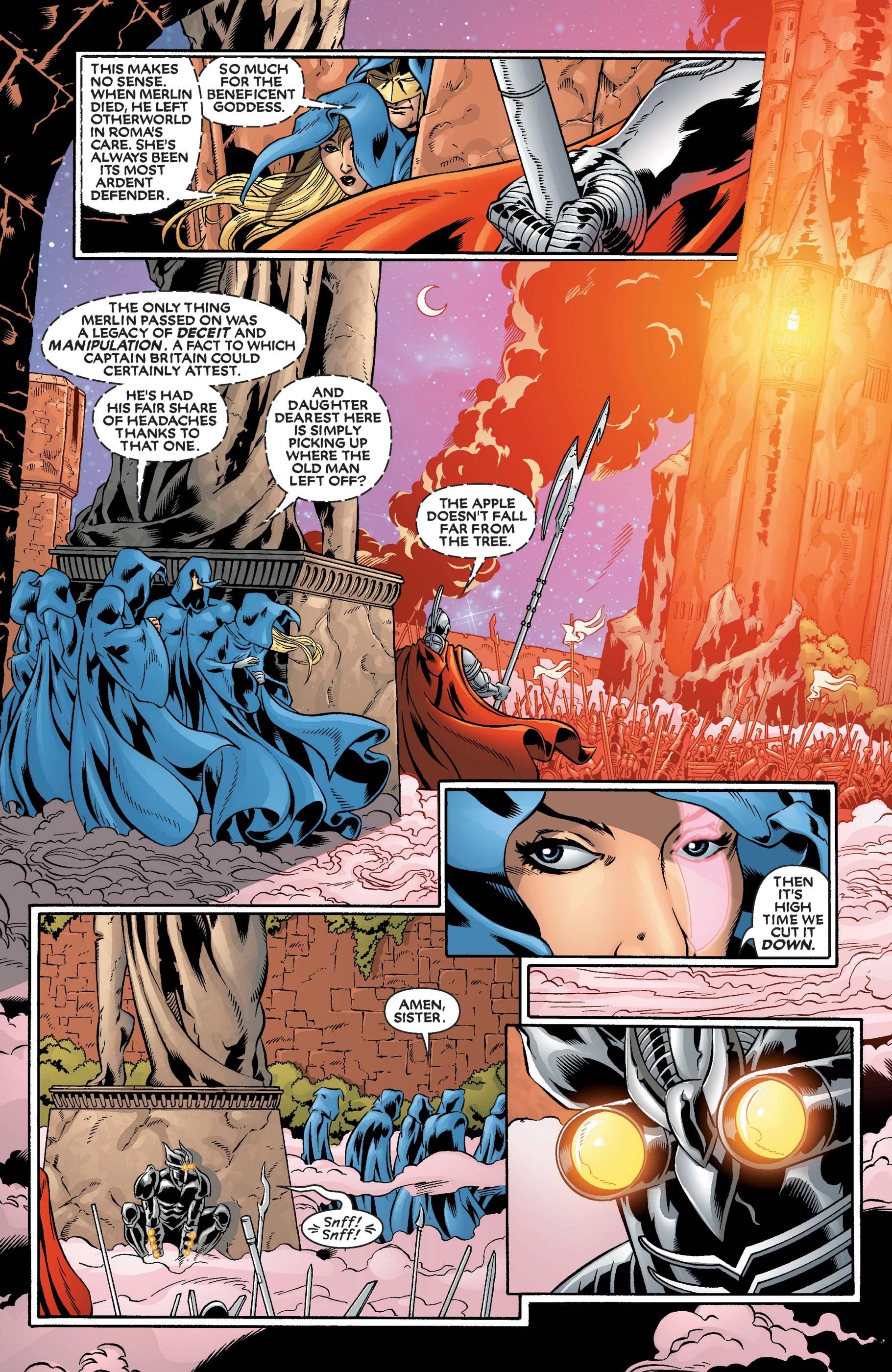 Read online Excalibur (2001) comic -  Issue #3 - 8