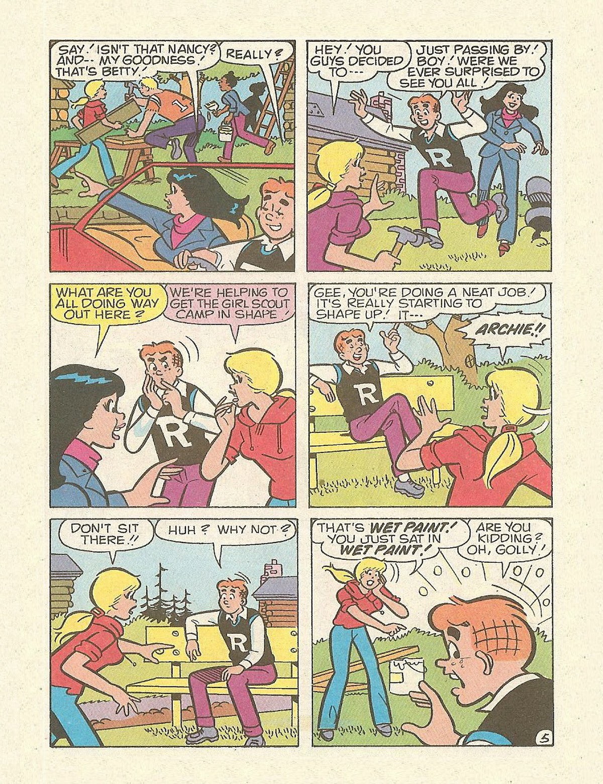 Read online Archie's Double Digest Magazine comic -  Issue #72 - 128