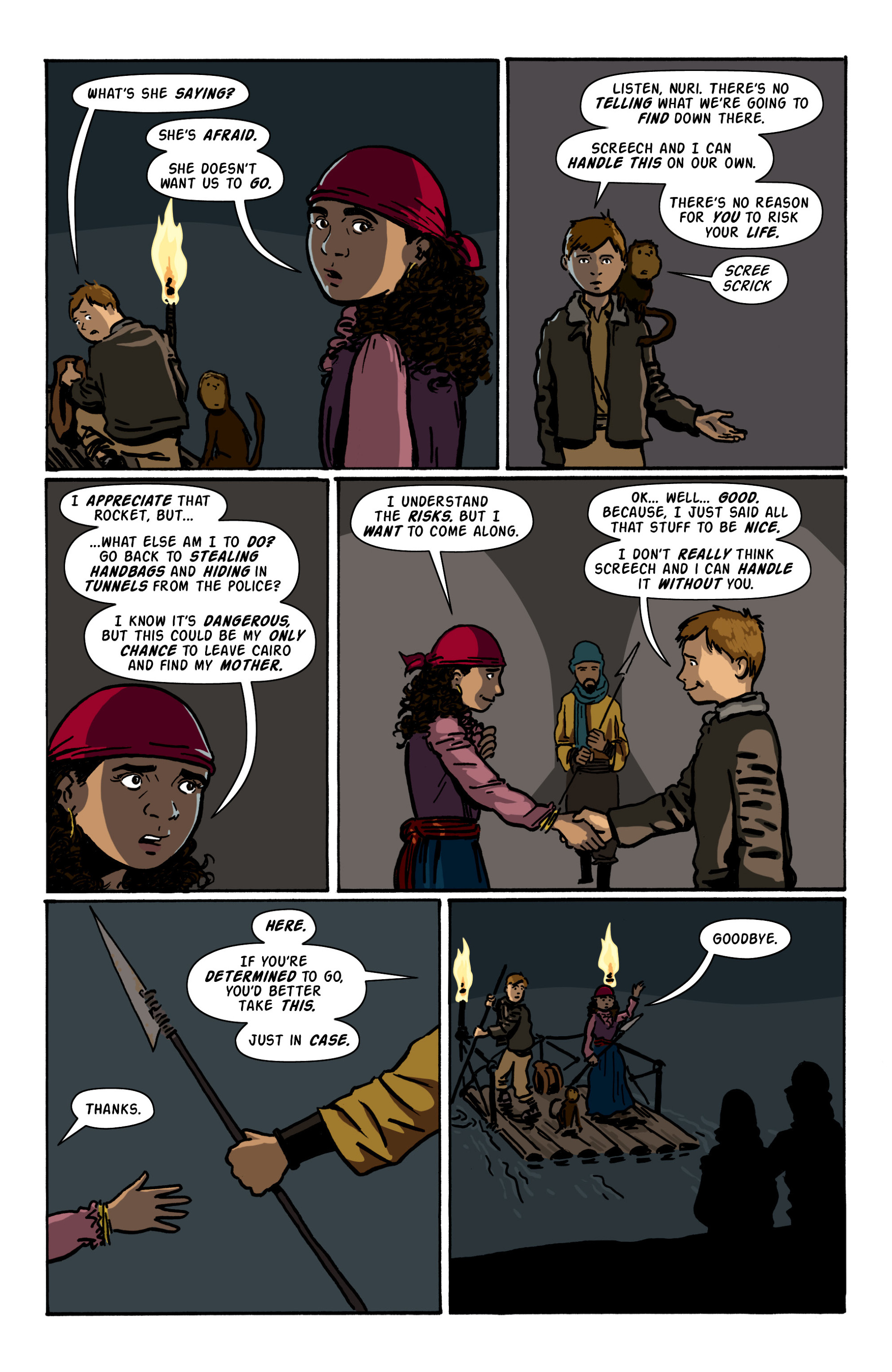 Read online Rocket Robinson and the Pharaoh's Fortune comic -  Issue # TPB (Part 2) - 84