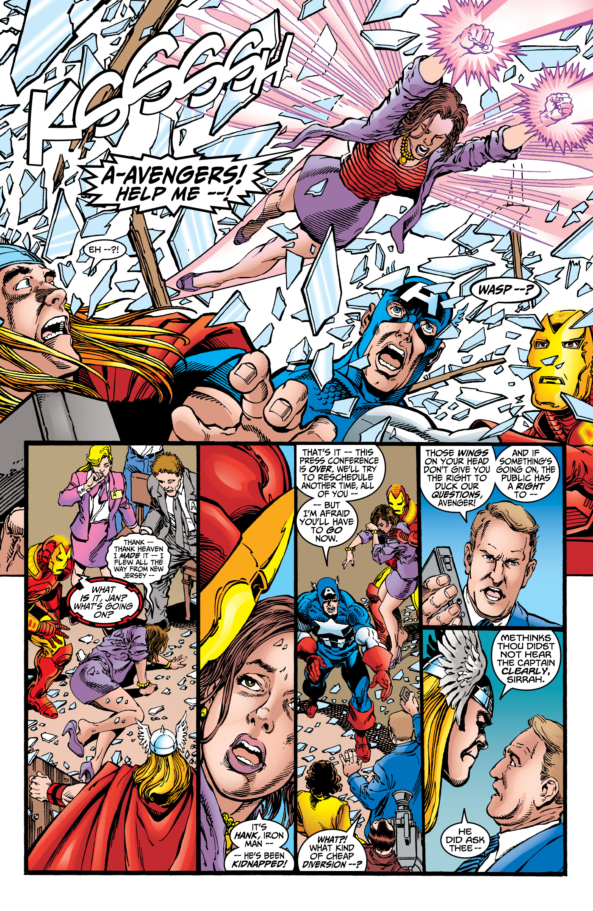 Read online Avengers By Kurt Busiek & George Perez Omnibus comic -  Issue # TPB (Part 10) - 12