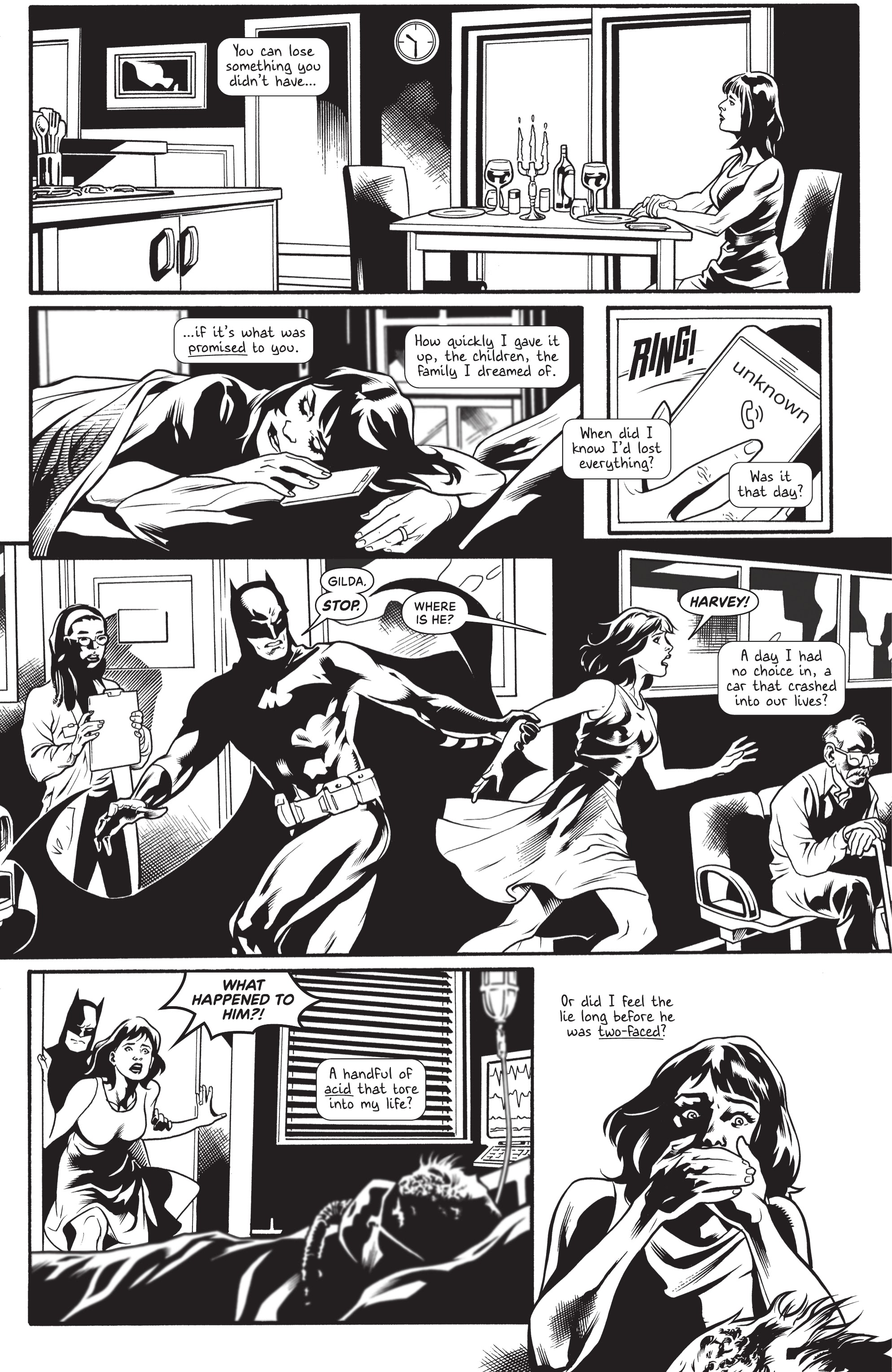 Read online Batman Black & White comic -  Issue #5 - 27