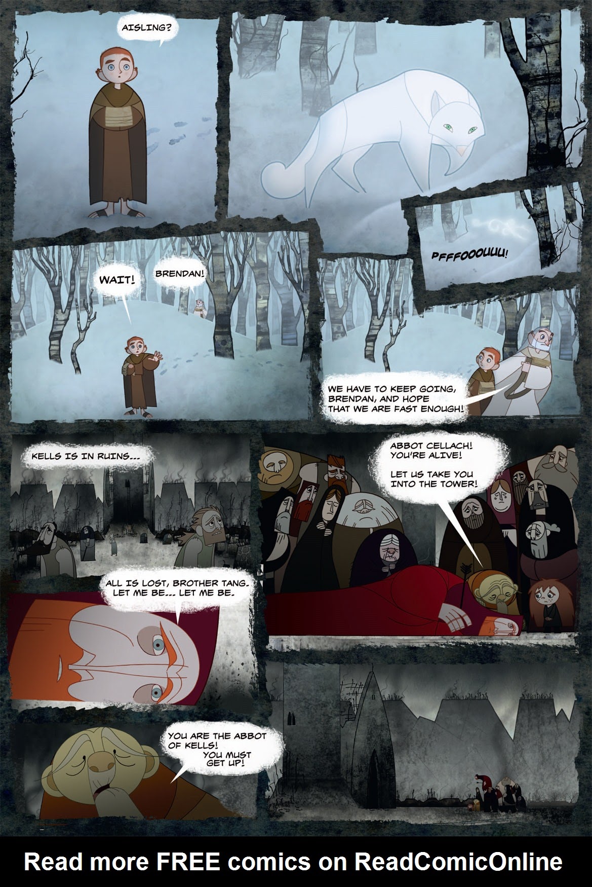 Read online The Secret Of Kells comic -  Issue # TPB - 106