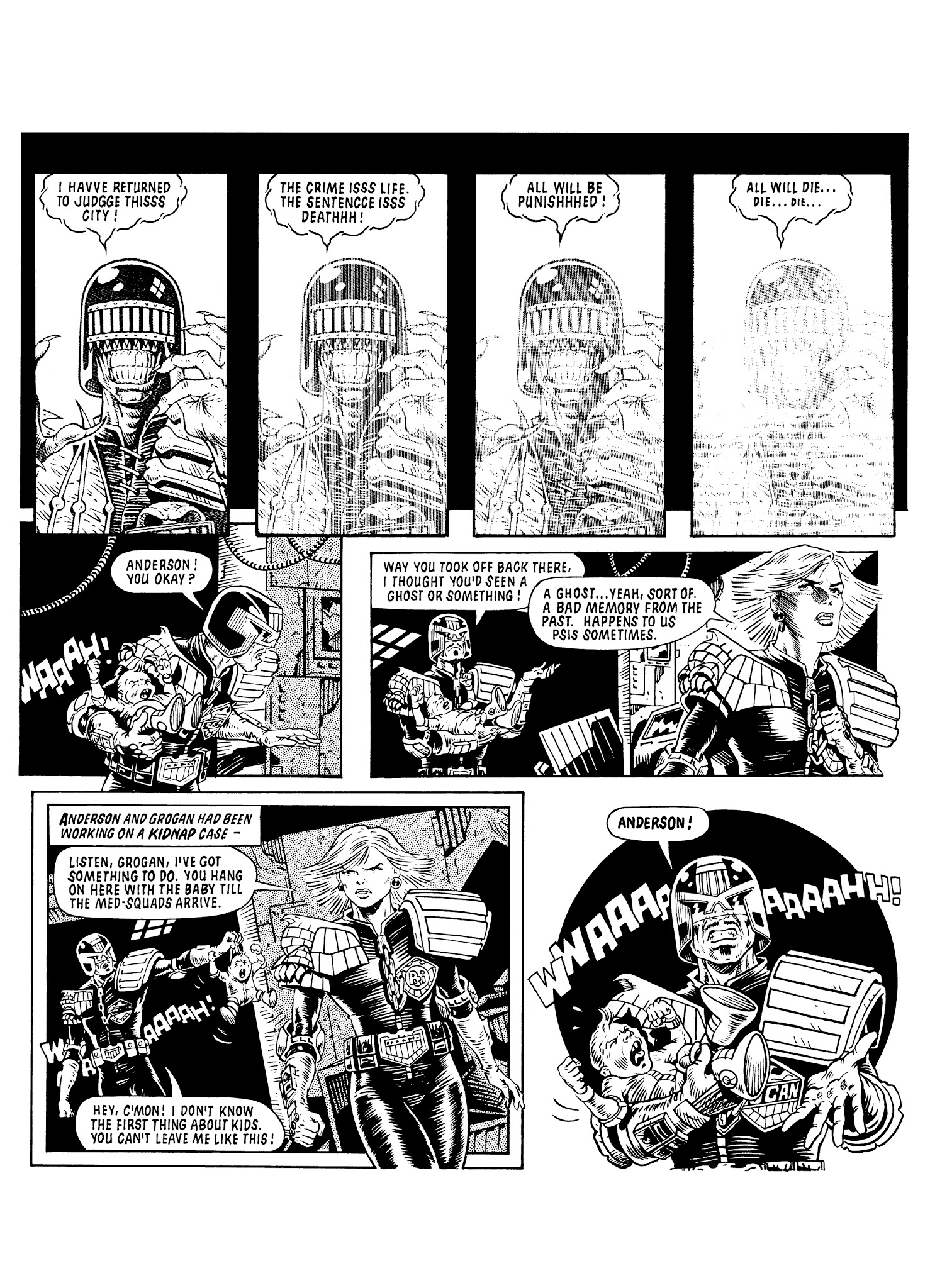 Read online Judge Anderson: The Psi Files comic -  Issue # TPB 1 - 13
