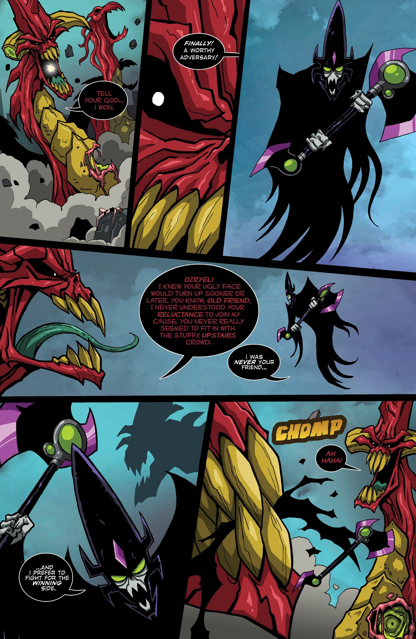 Read online [email protected]: The Blasphemy Throne comic -  Issue #7 - 13