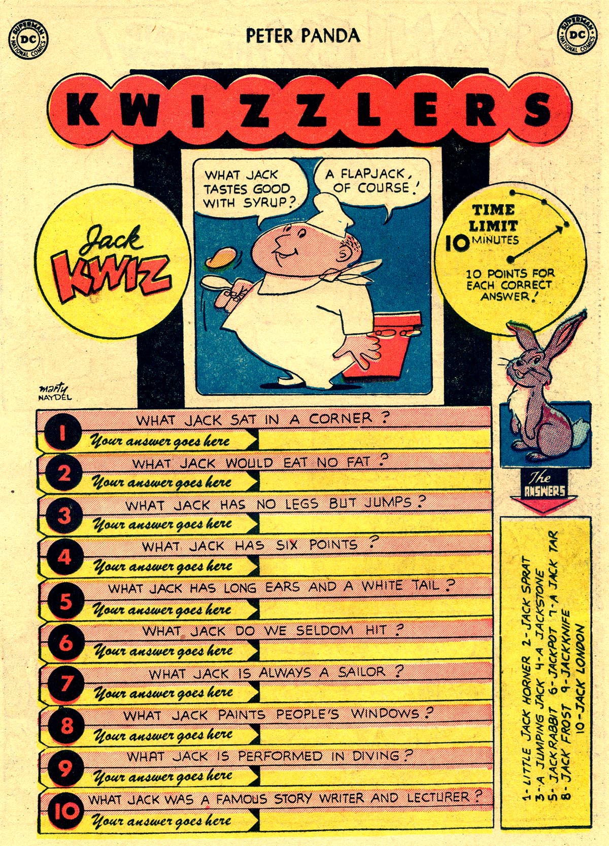 Read online Peter Panda comic -  Issue #7 - 19