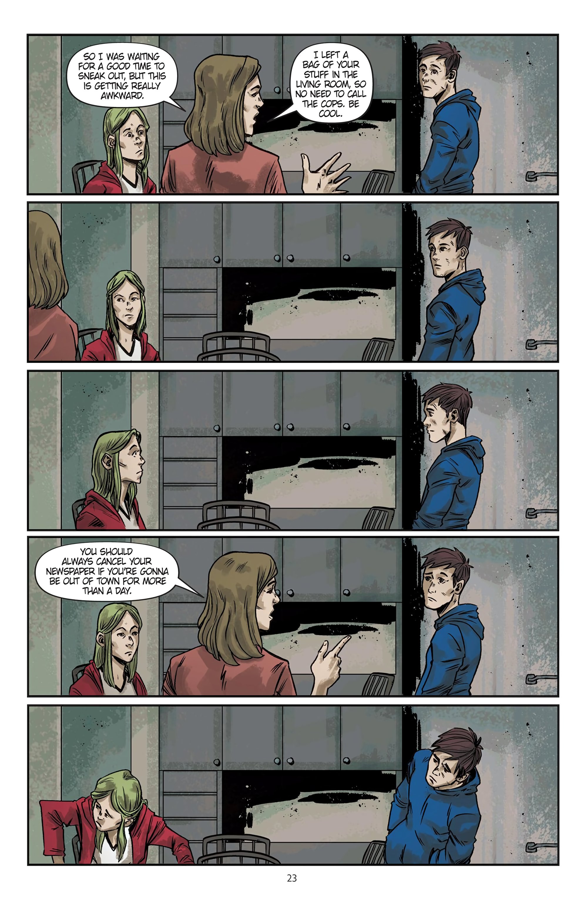 Read online Hustle and Heart: Foretold comic -  Issue # TPB - 23
