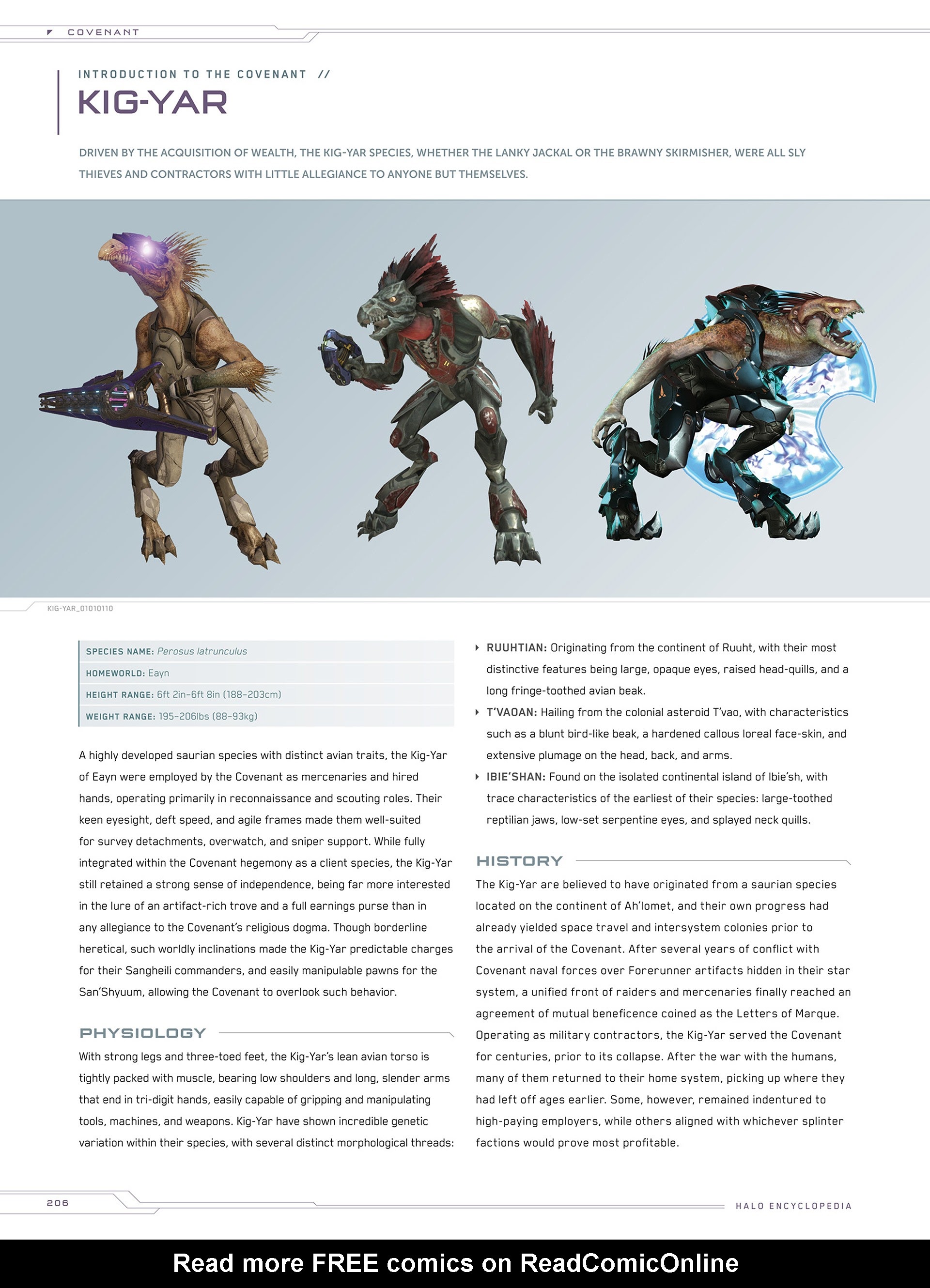 Read online Halo Encyclopedia comic -  Issue # TPB (Part 3) - 2