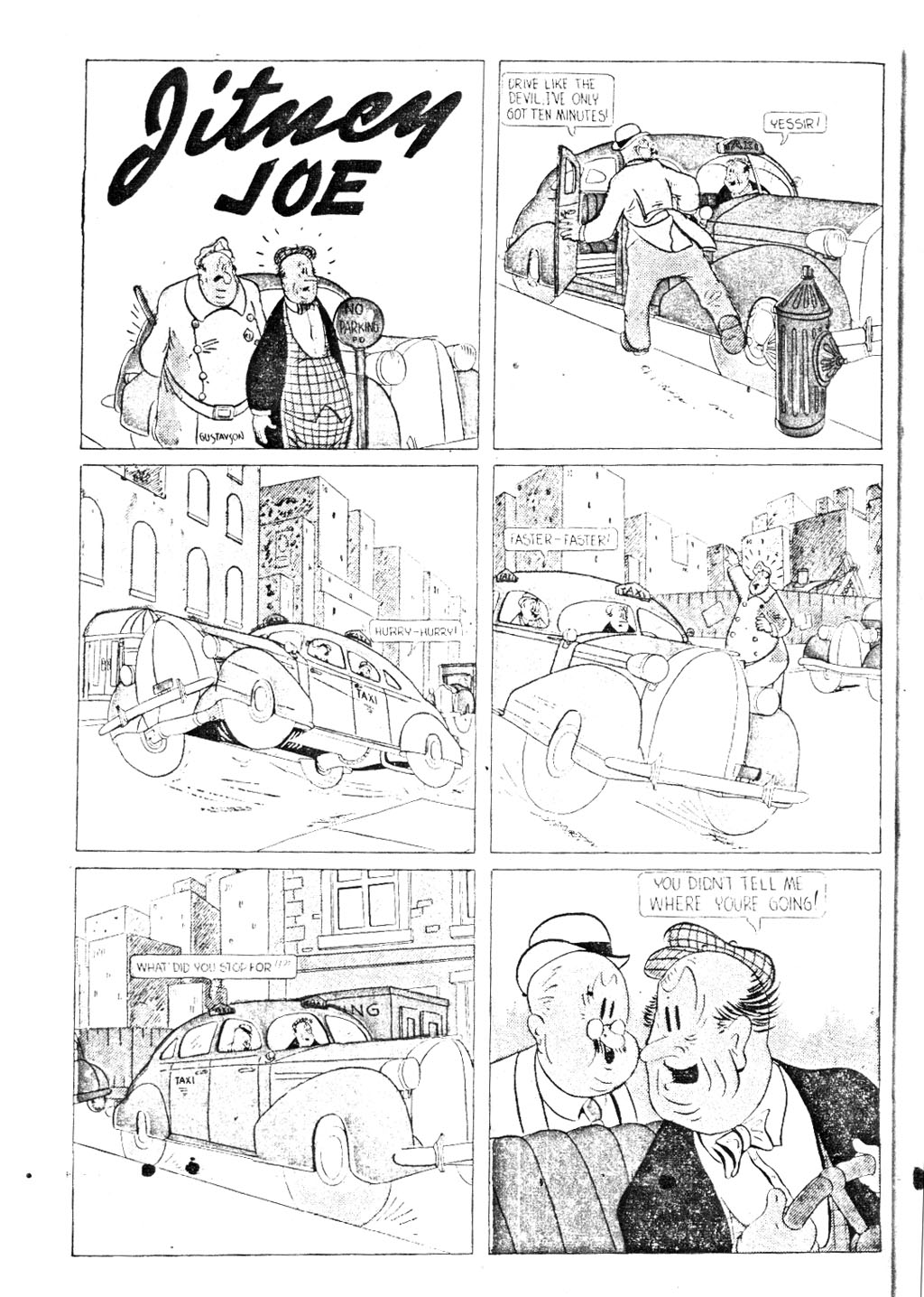 Read online Funny Pages comic -  Issue #33 - 35