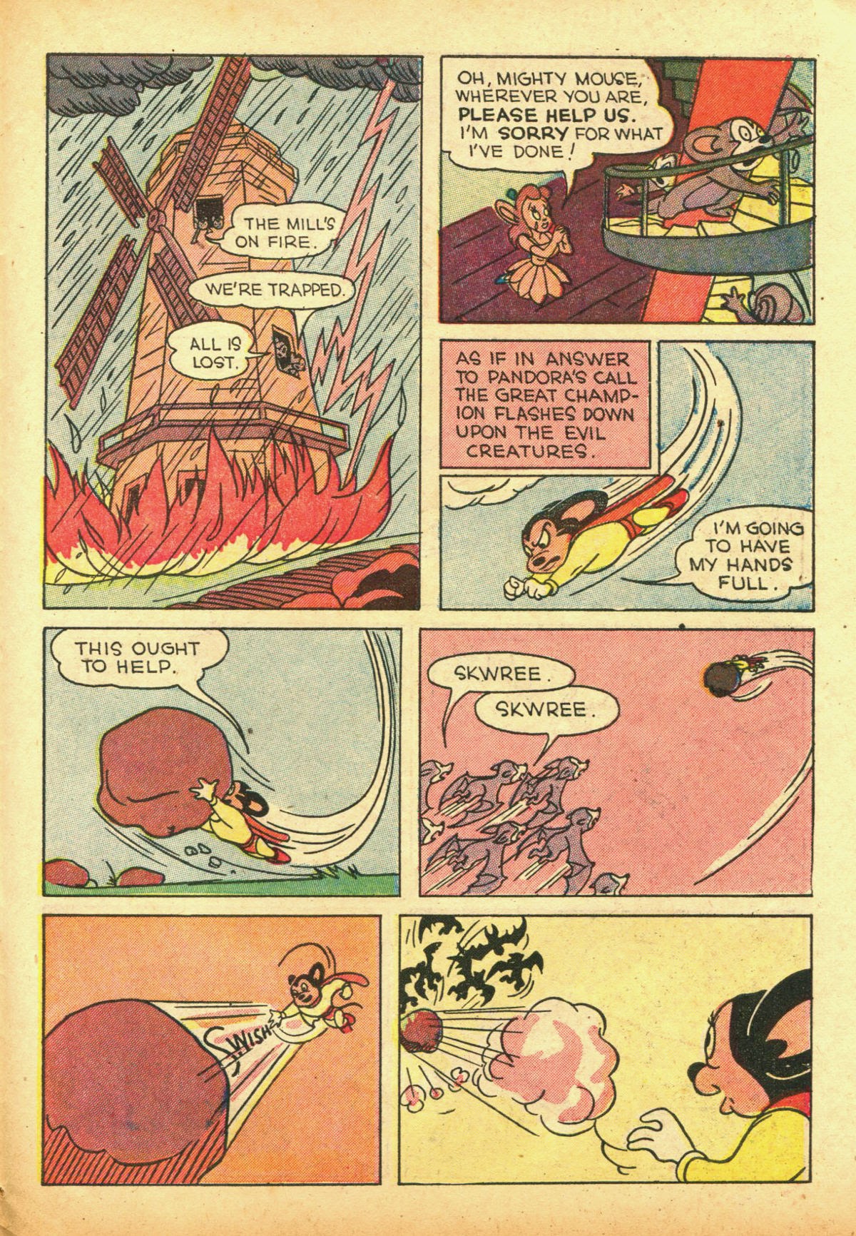 Read online Paul Terry's Mighty Mouse Comics comic -  Issue #9 - 31