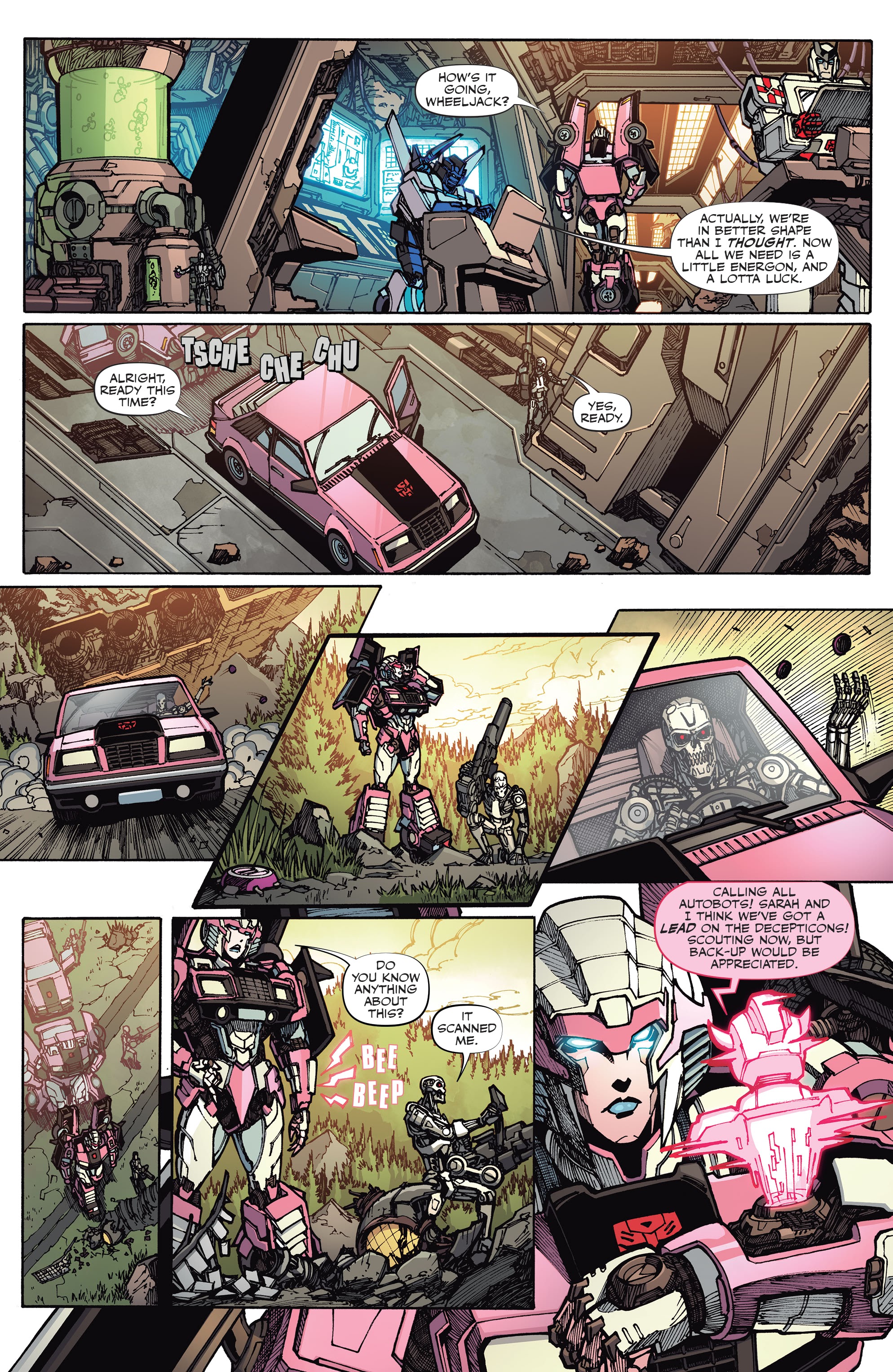Read online Transformers vs. the Terminator comic -  Issue #3 - 12