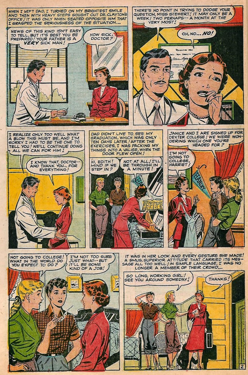 Read online Girl Comics (1949) comic -  Issue #6 - 10