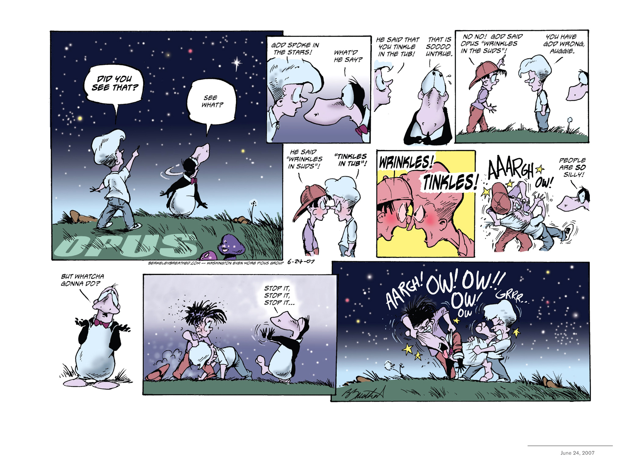 Read online Opus Complete Sunday Strips From 2003-2008 comic -  Issue # TPB (Part 2) - 94