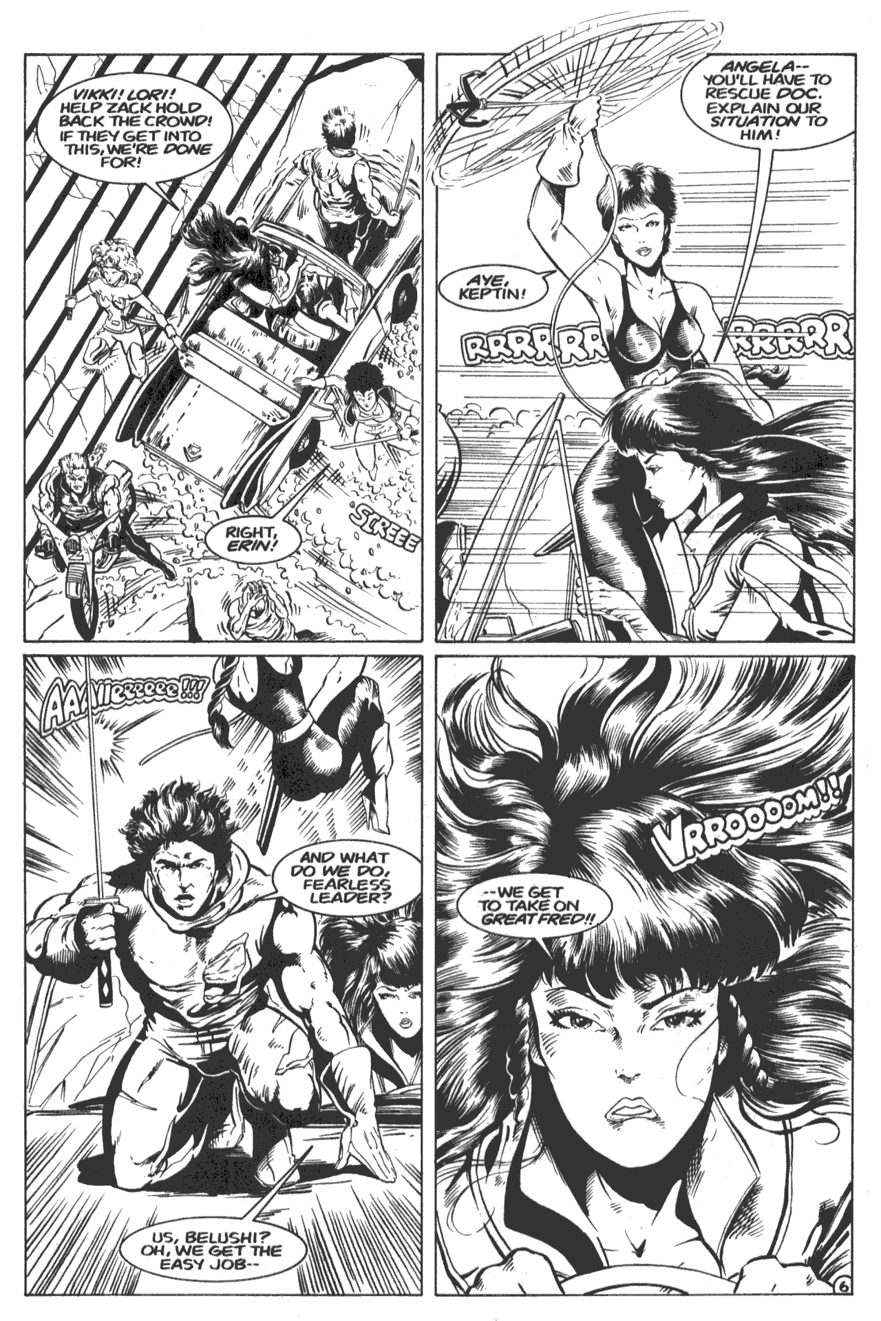 Read online Ex-Mutants (1986) comic -  Issue #4 - 8