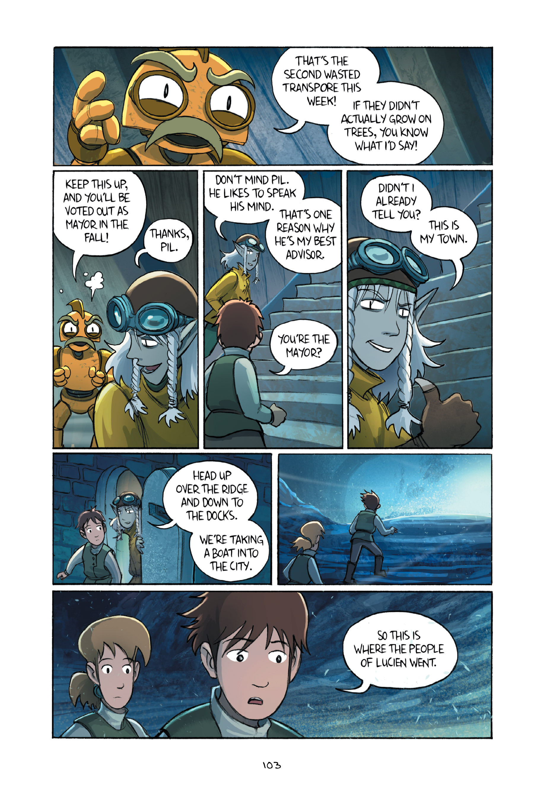 Read online Amulet comic -  Issue #6 - 105