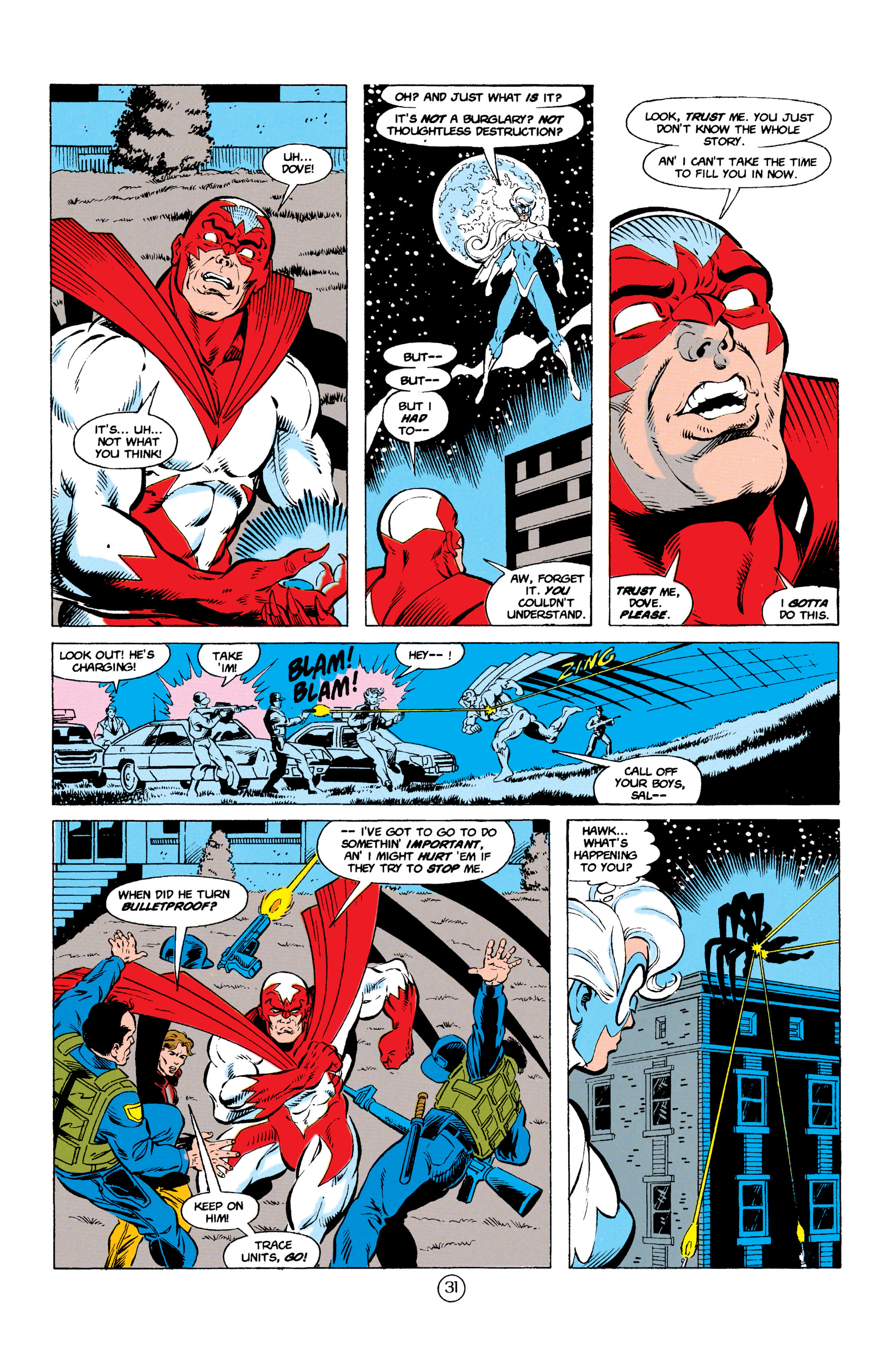 Read online Hawk and Dove (1989) comic -  Issue #25 - 32