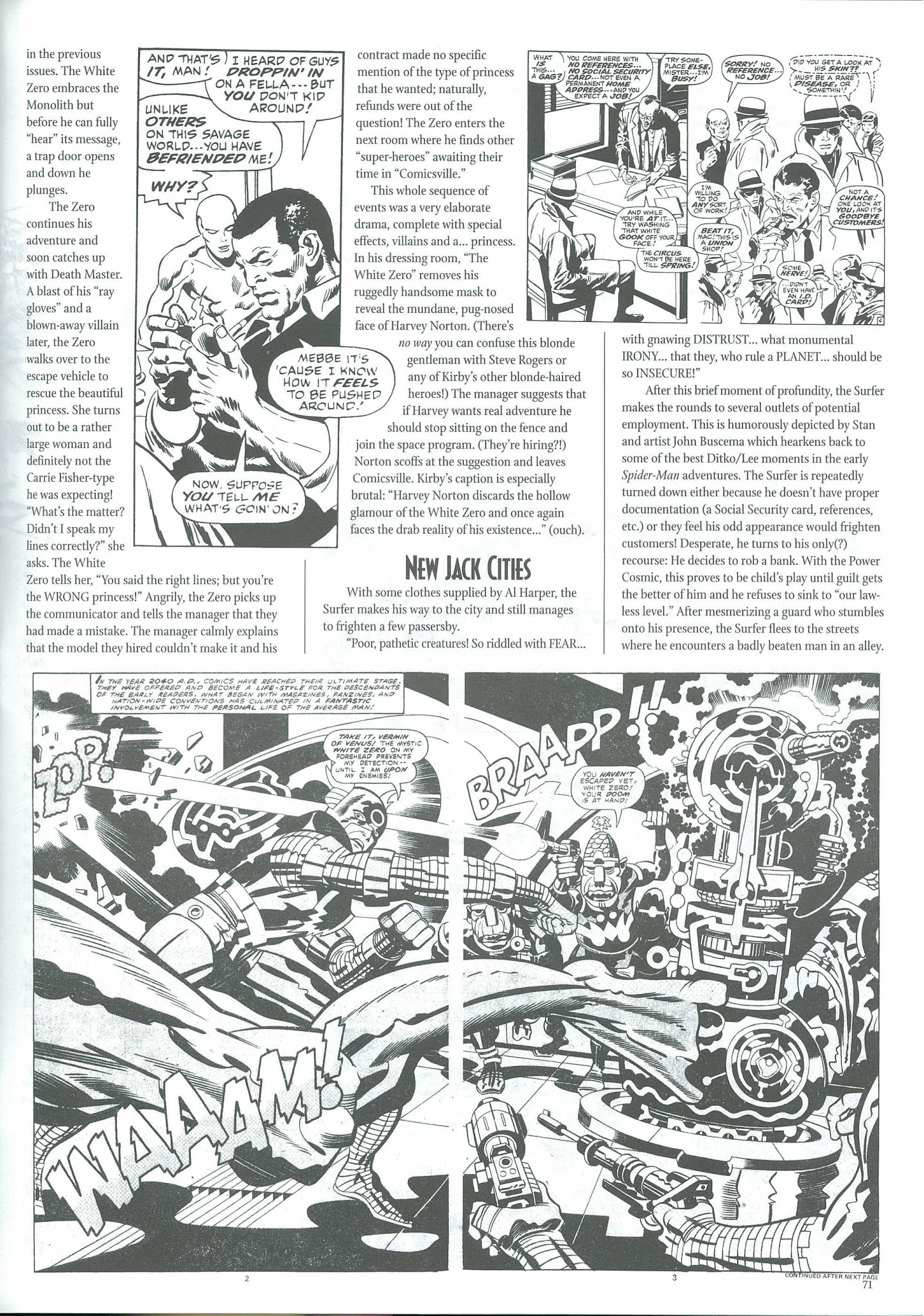 Read online The Jack Kirby Collector comic -  Issue #37 - 74