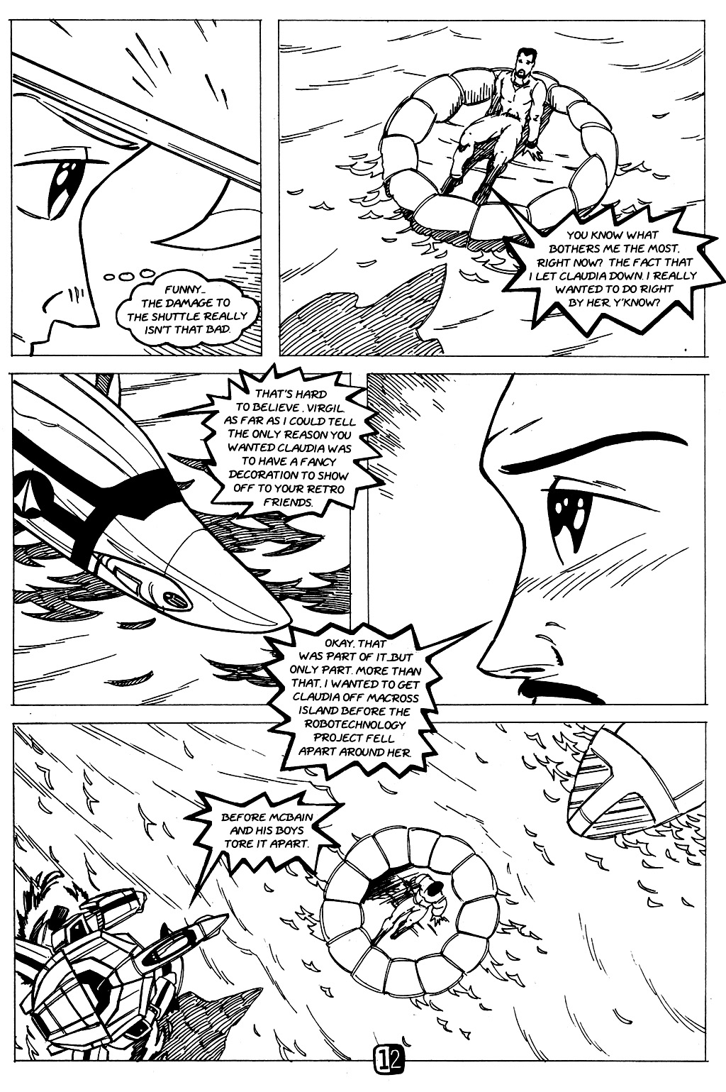 Read online Robotech: Return to Macross comic -  Issue #37 - 13
