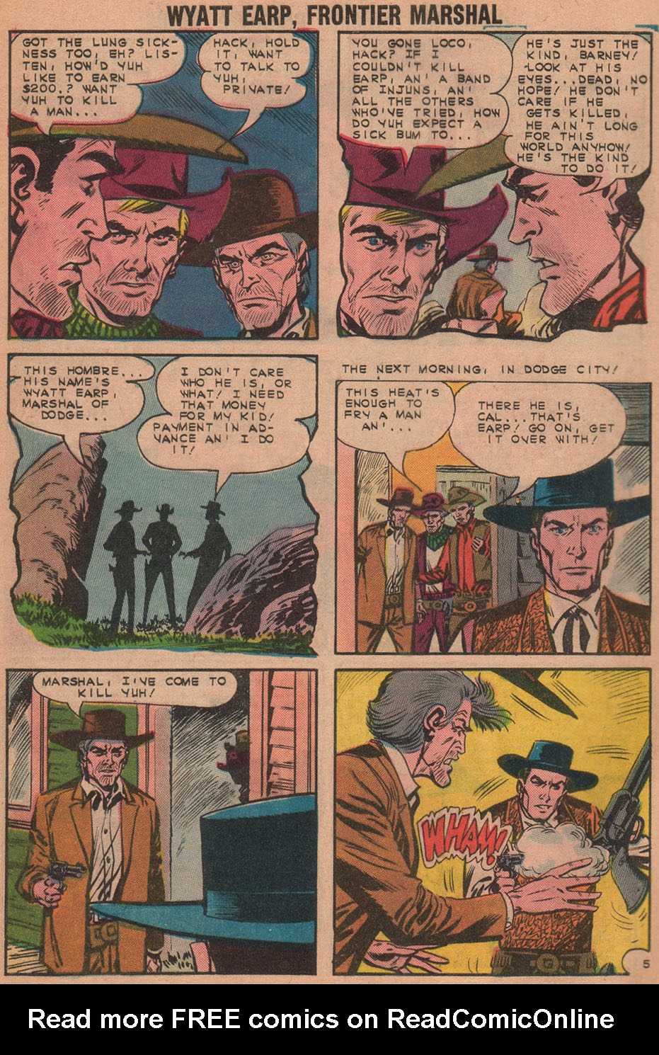 Read online Wyatt Earp Frontier Marshal comic -  Issue #51 - 8