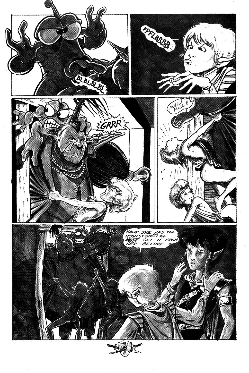 Read online Elflord (1986) comic -  Issue #6 - 8