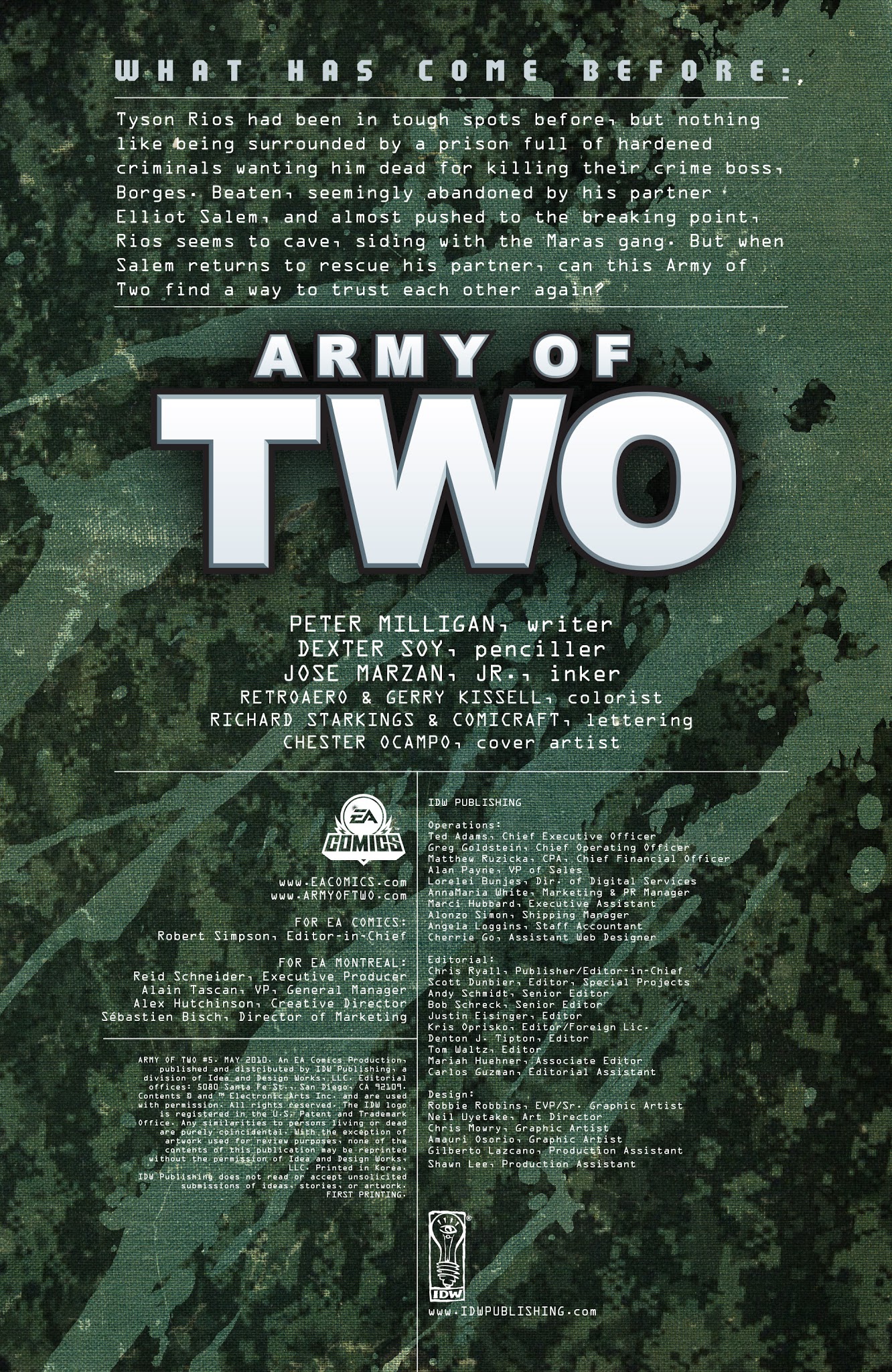 Read online Army of Two comic -  Issue # _TPB 1 - 102