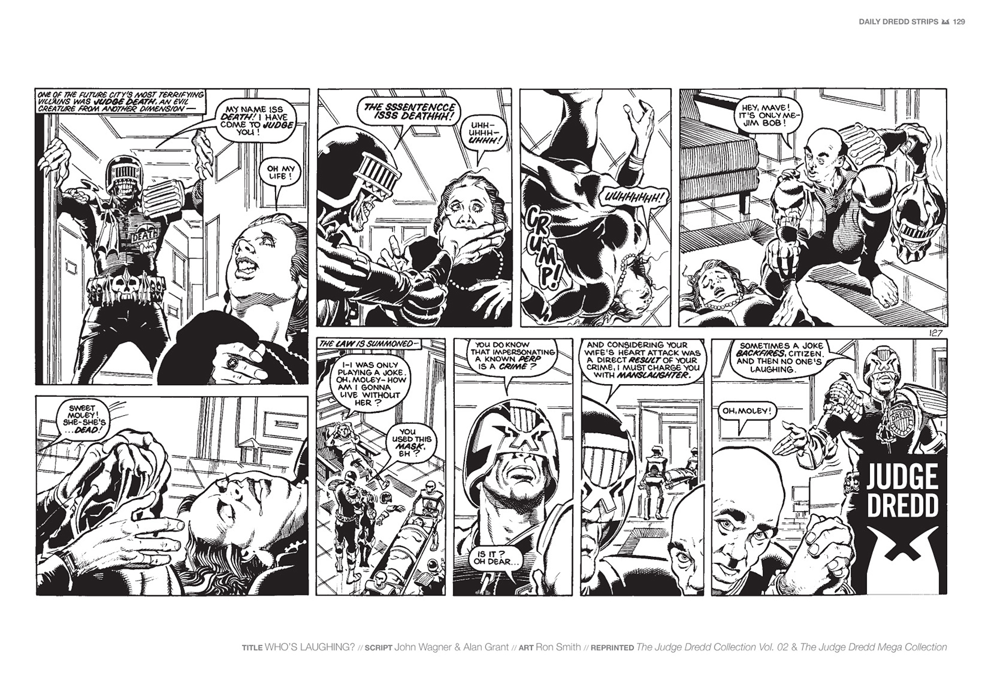 Read online Judge Dredd: The Daily Dredds comic -  Issue # TPB 1 - 132